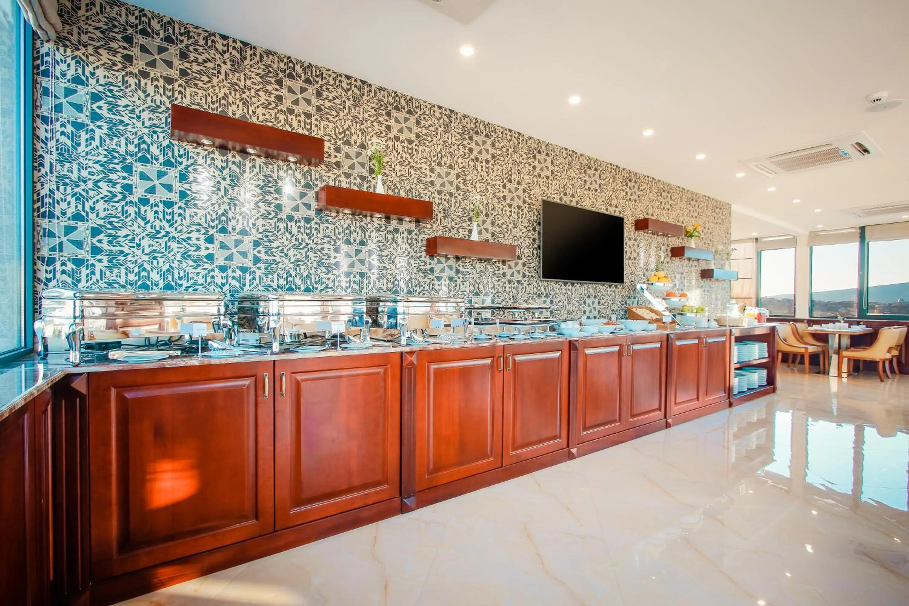 Food and drinks in New Tiflis Hotel