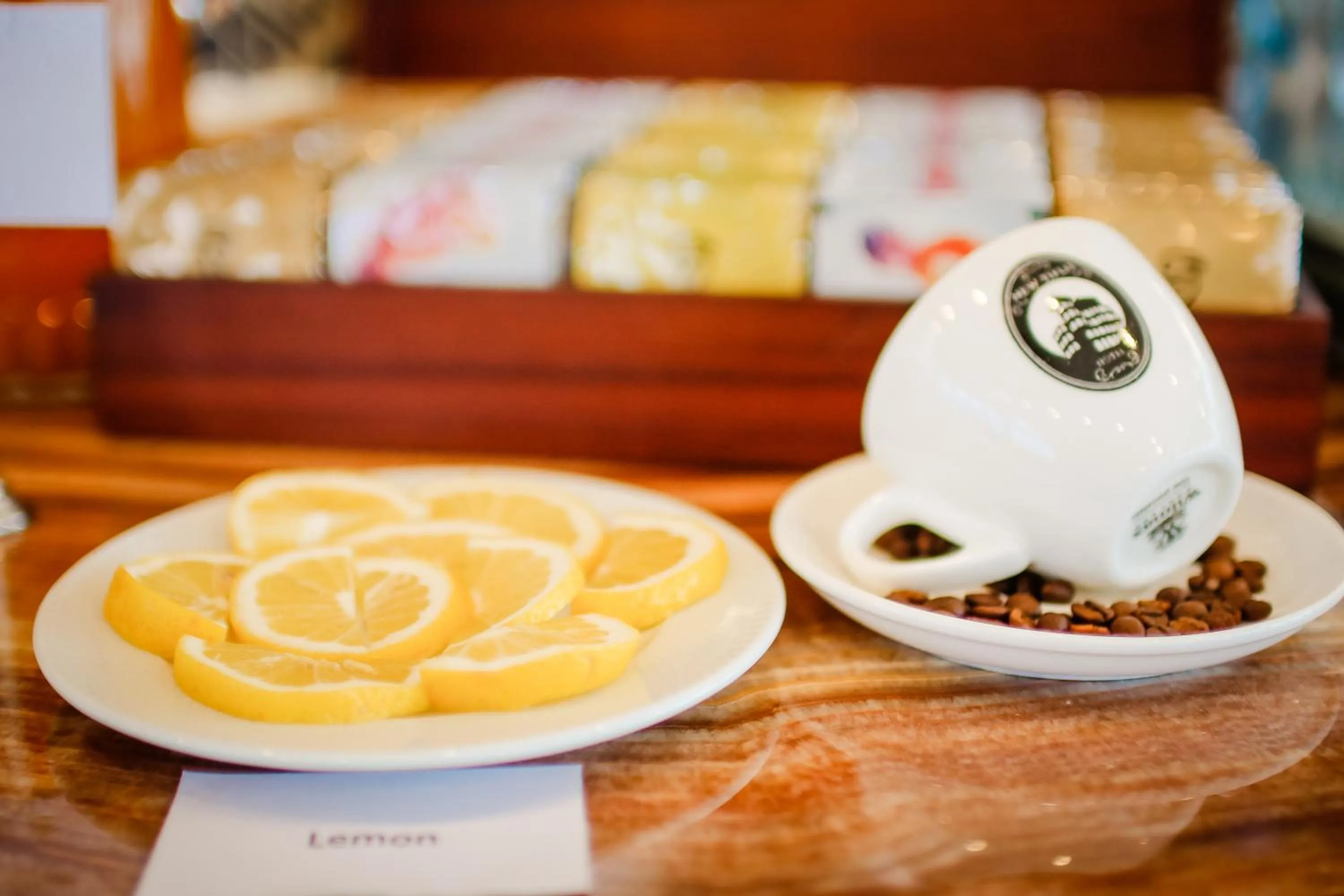 Coffee/tea facilities in New Tiflis Hotel