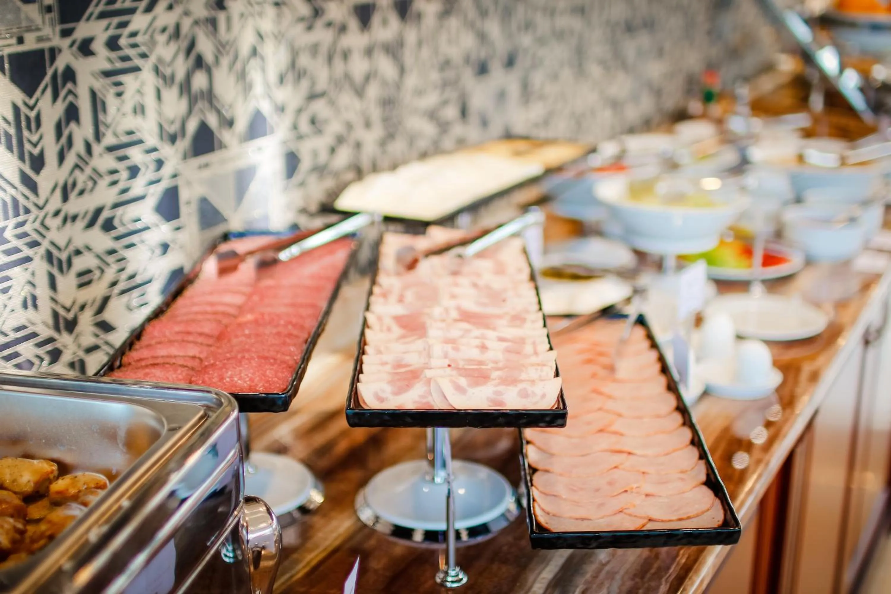 Food and drinks in New Tiflis Hotel