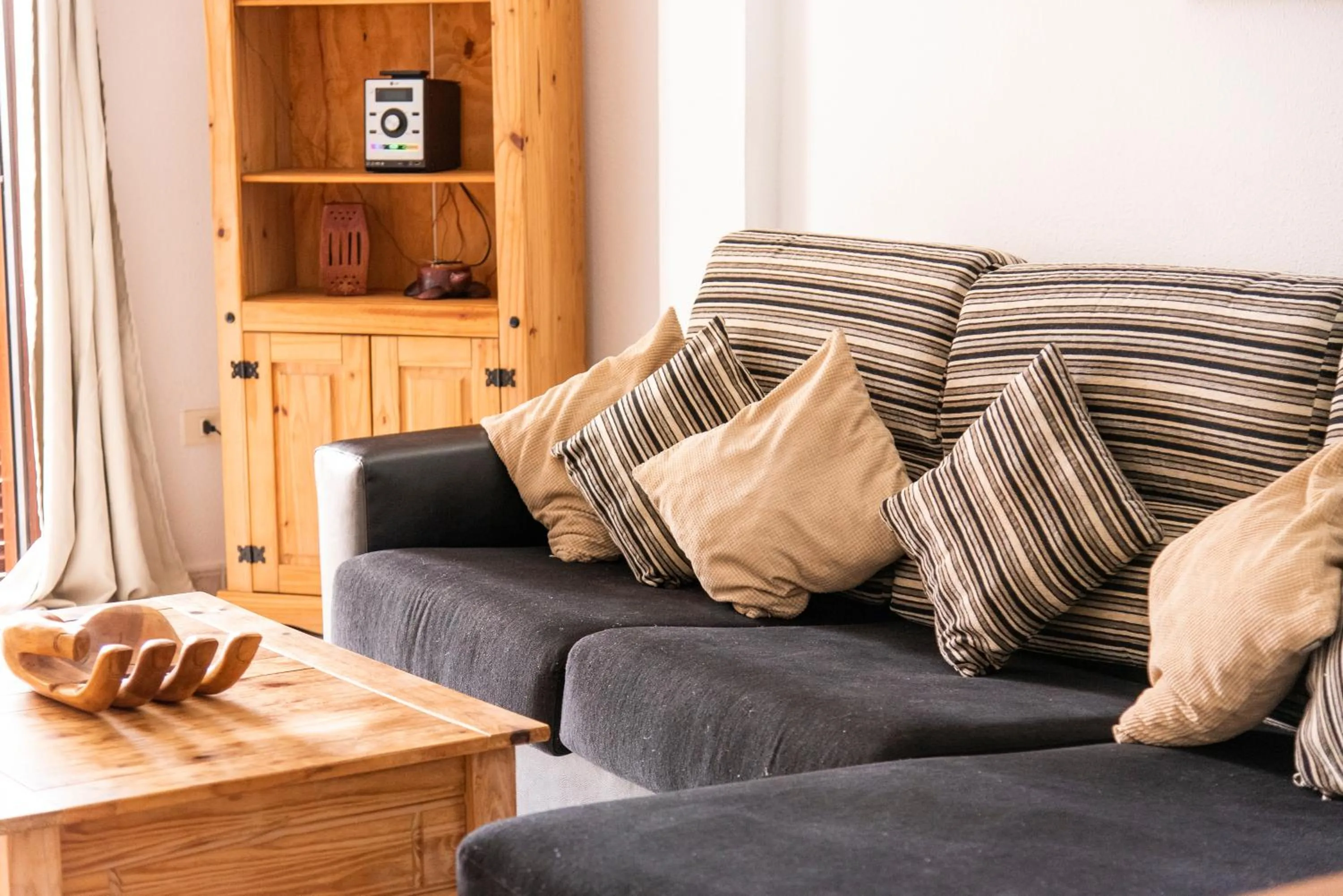 Living room in Paloma Beach Apartments