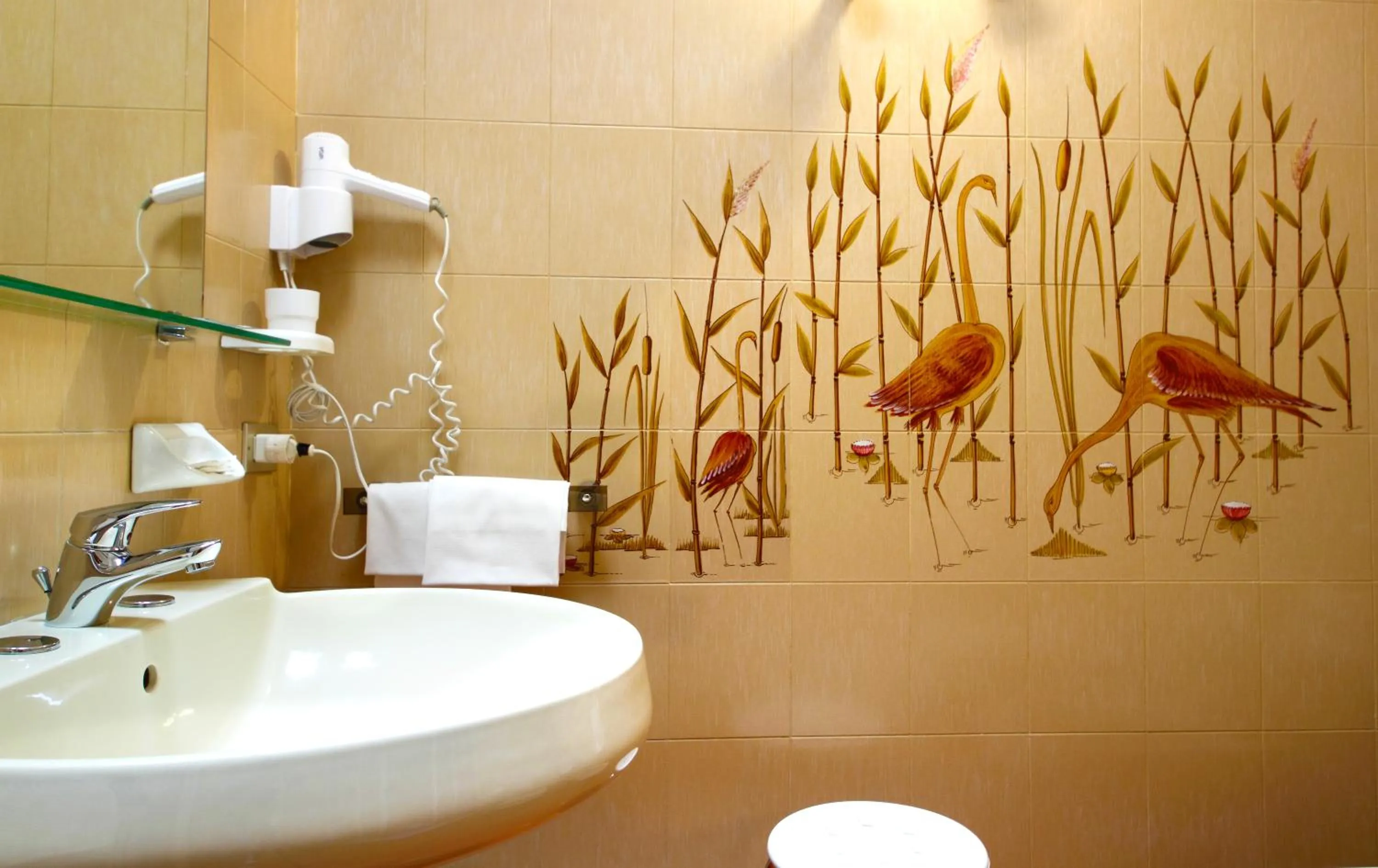 Bathroom in Albergo La Quiete