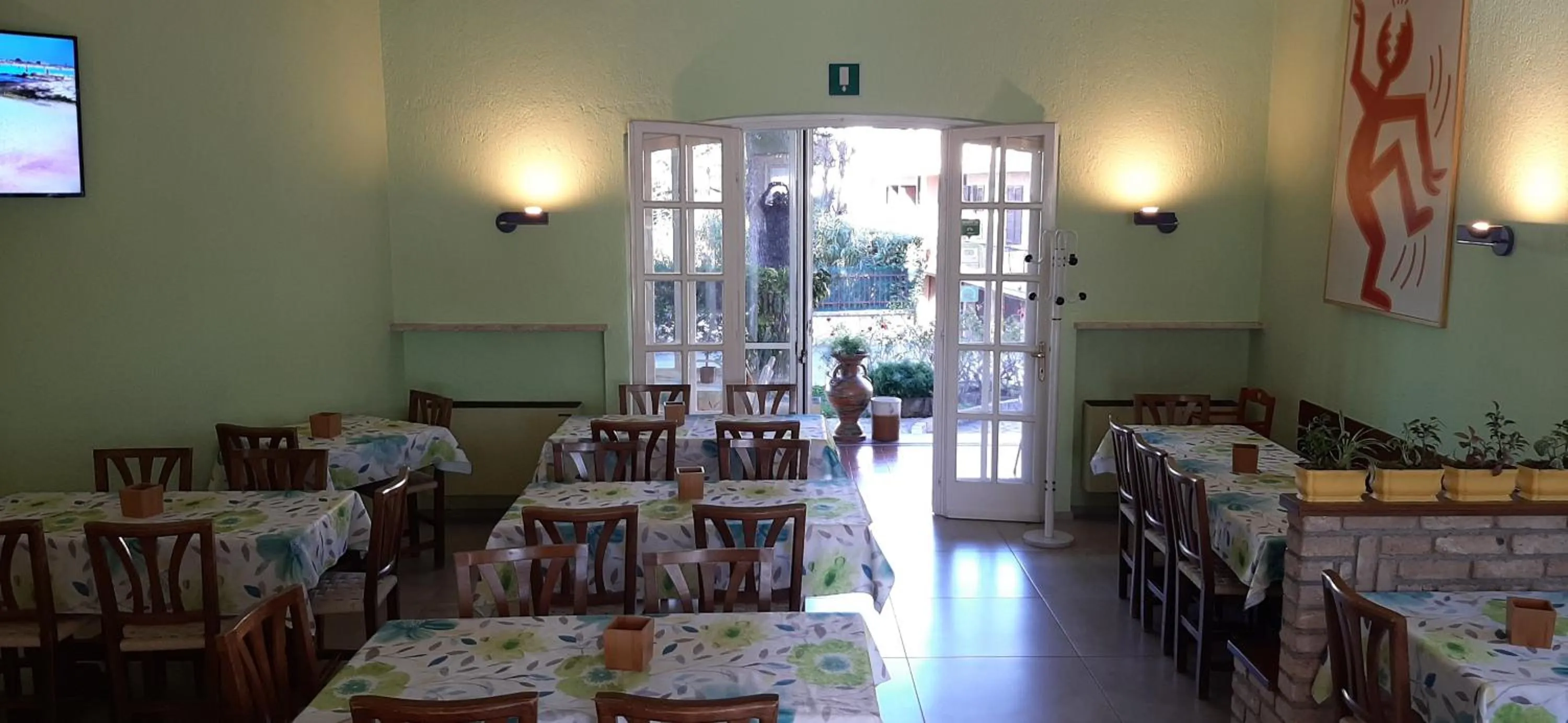 Restaurant/places to eat in Albergo La Quiete