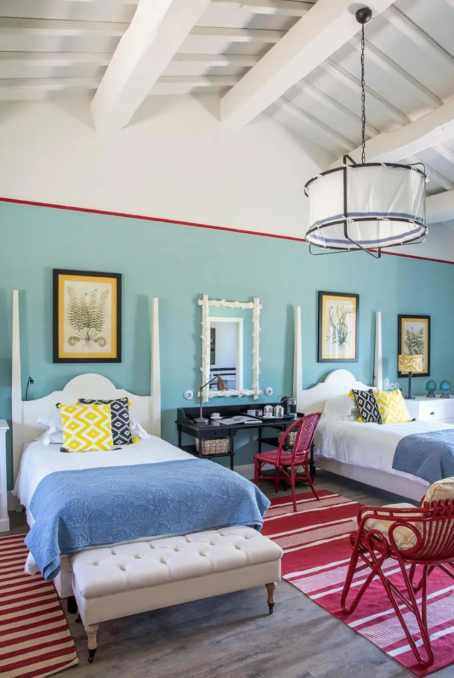 Deluxe Junior Suite with Two Queen Beds in Locanda Rossa Deluxe Junior Suite with Two Queen Beds in Locanda Rossa