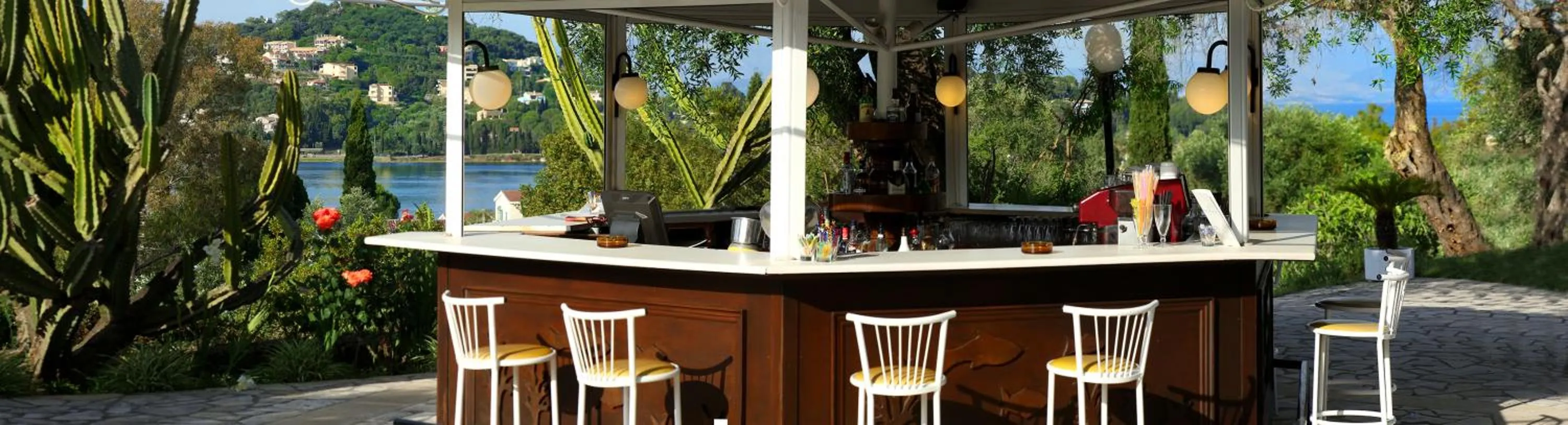 Lounge or bar in Paradise Hotel Corfu