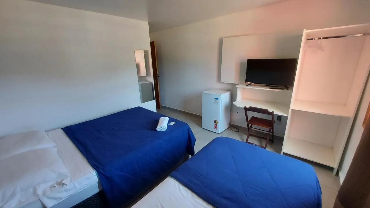 Bed in Itacuruçá Inn