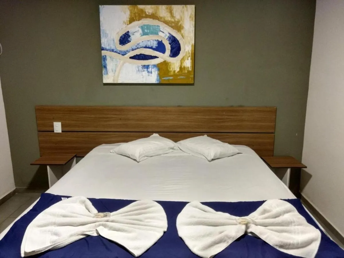 Bed in Itacuruçá Inn