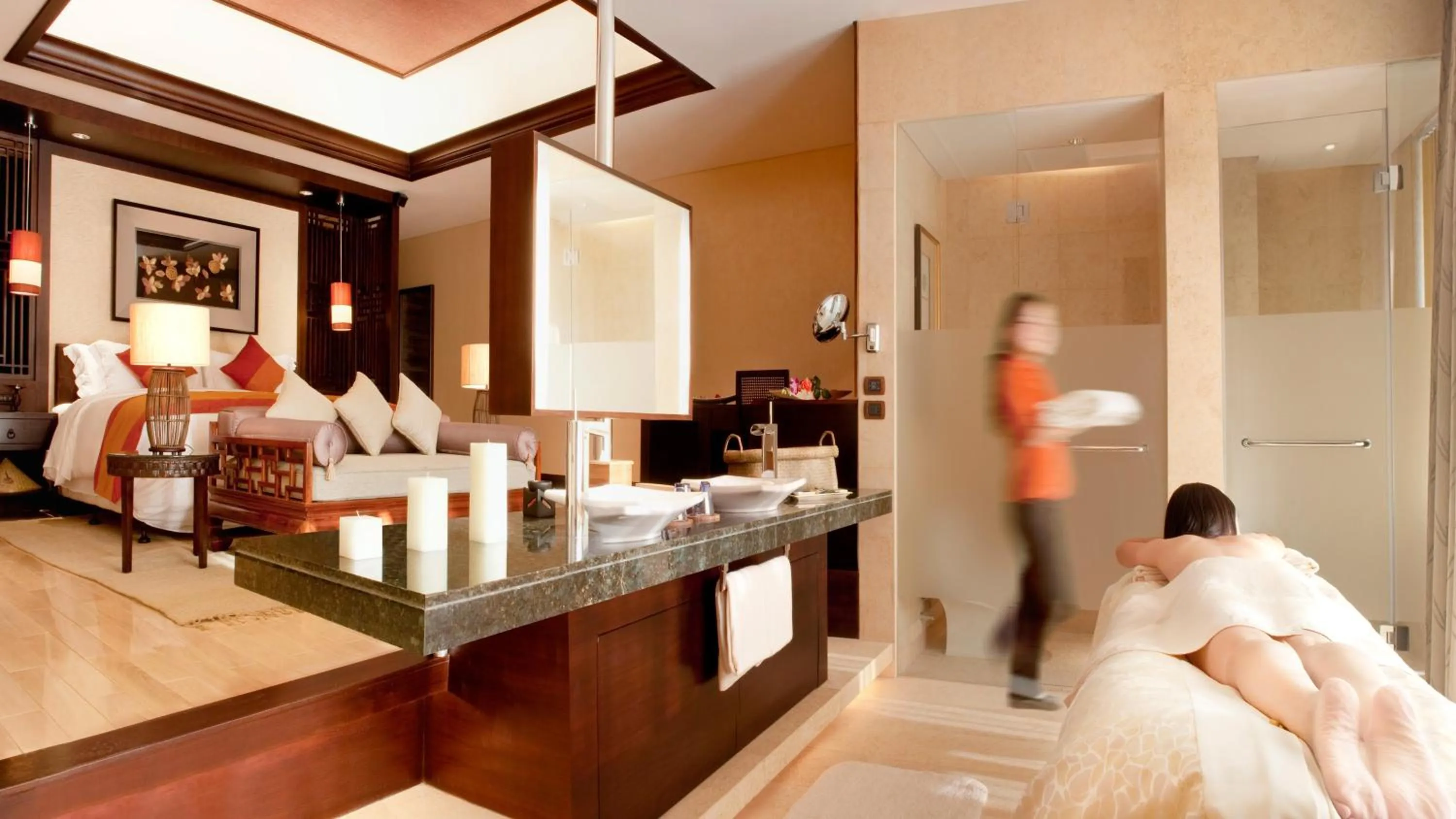 Photo of the whole room in InterContinental Huizhou