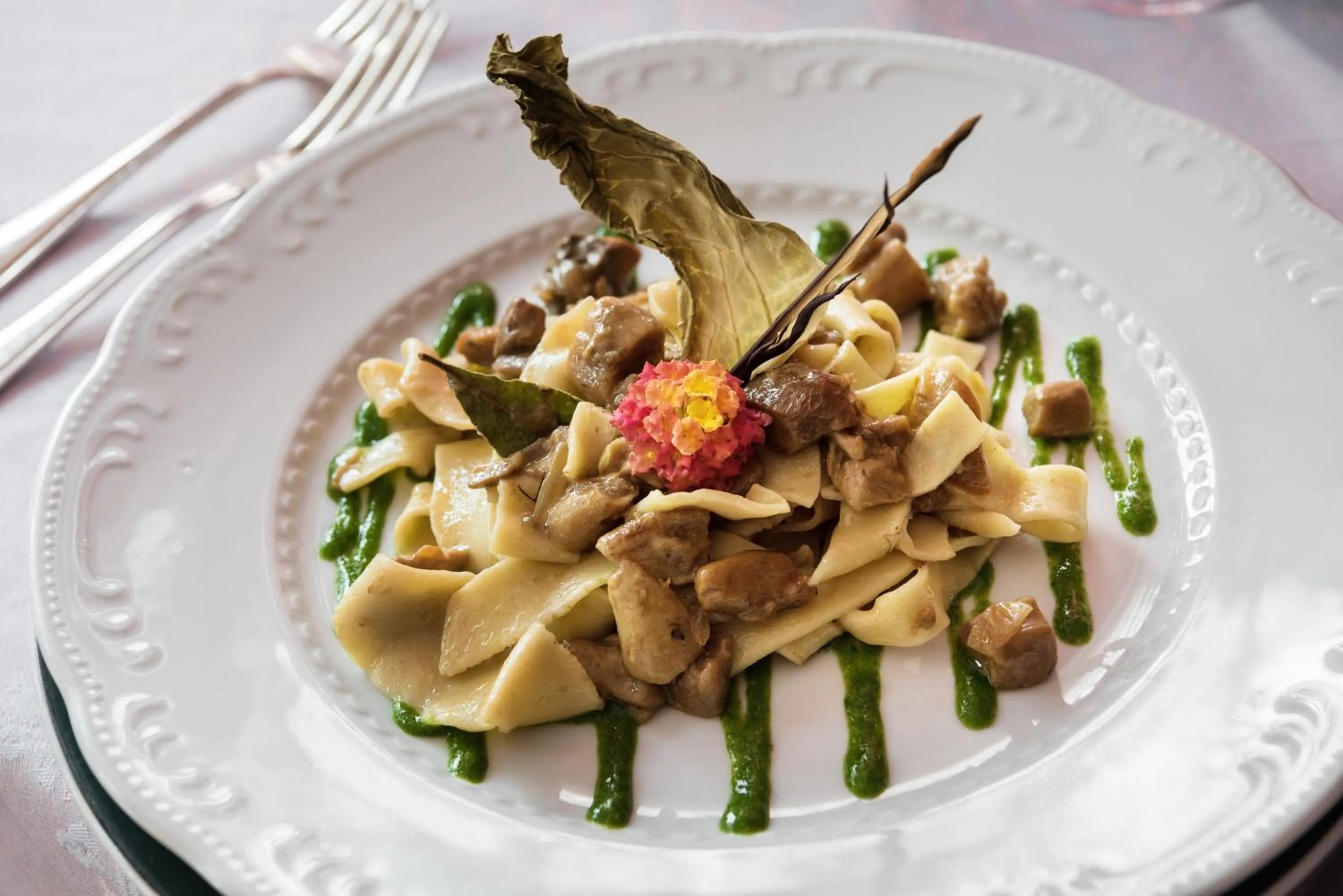 Food close-up in Hotel Londra Slow Living Molveno