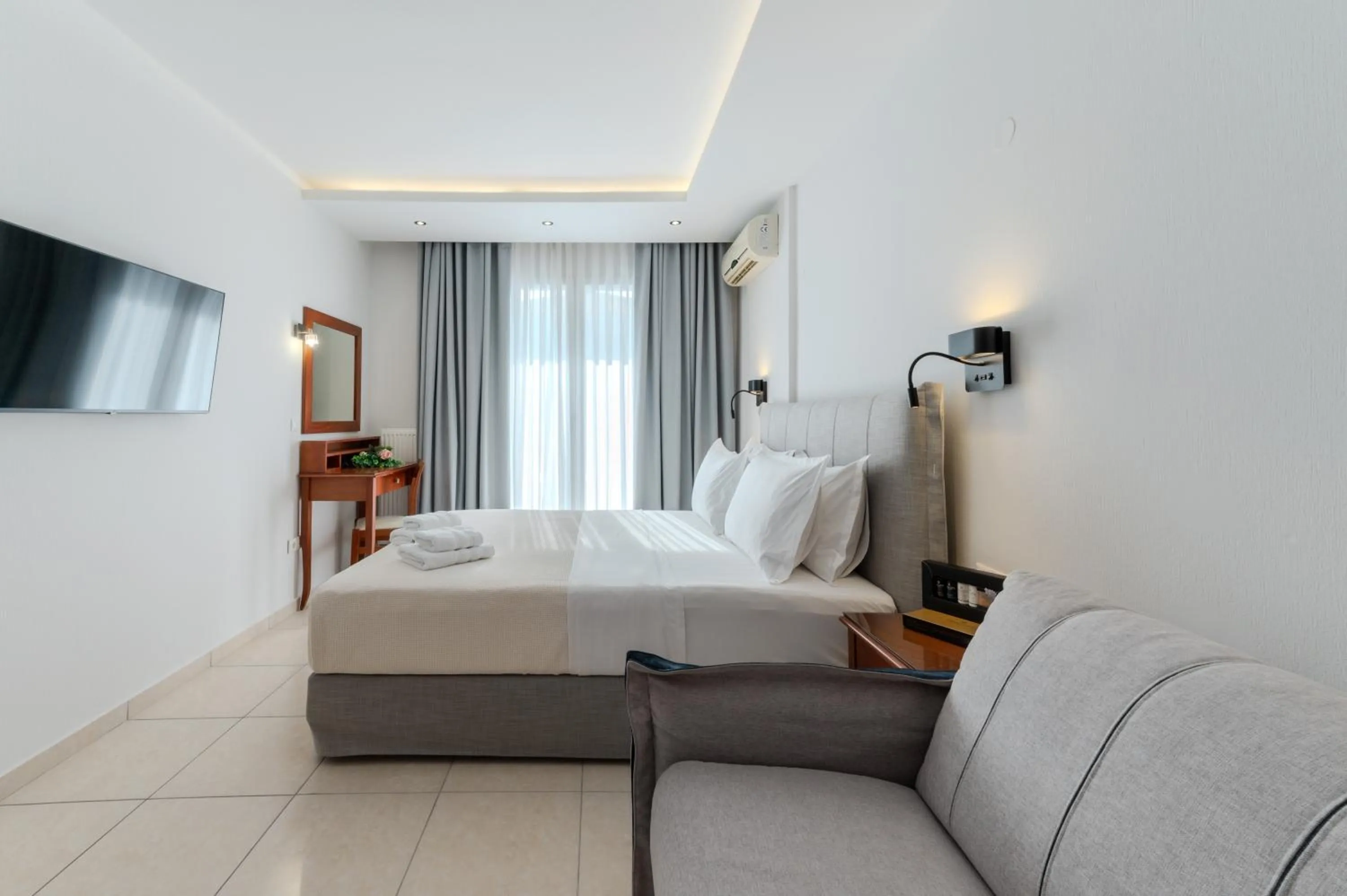 Bed in Metsikas Residence