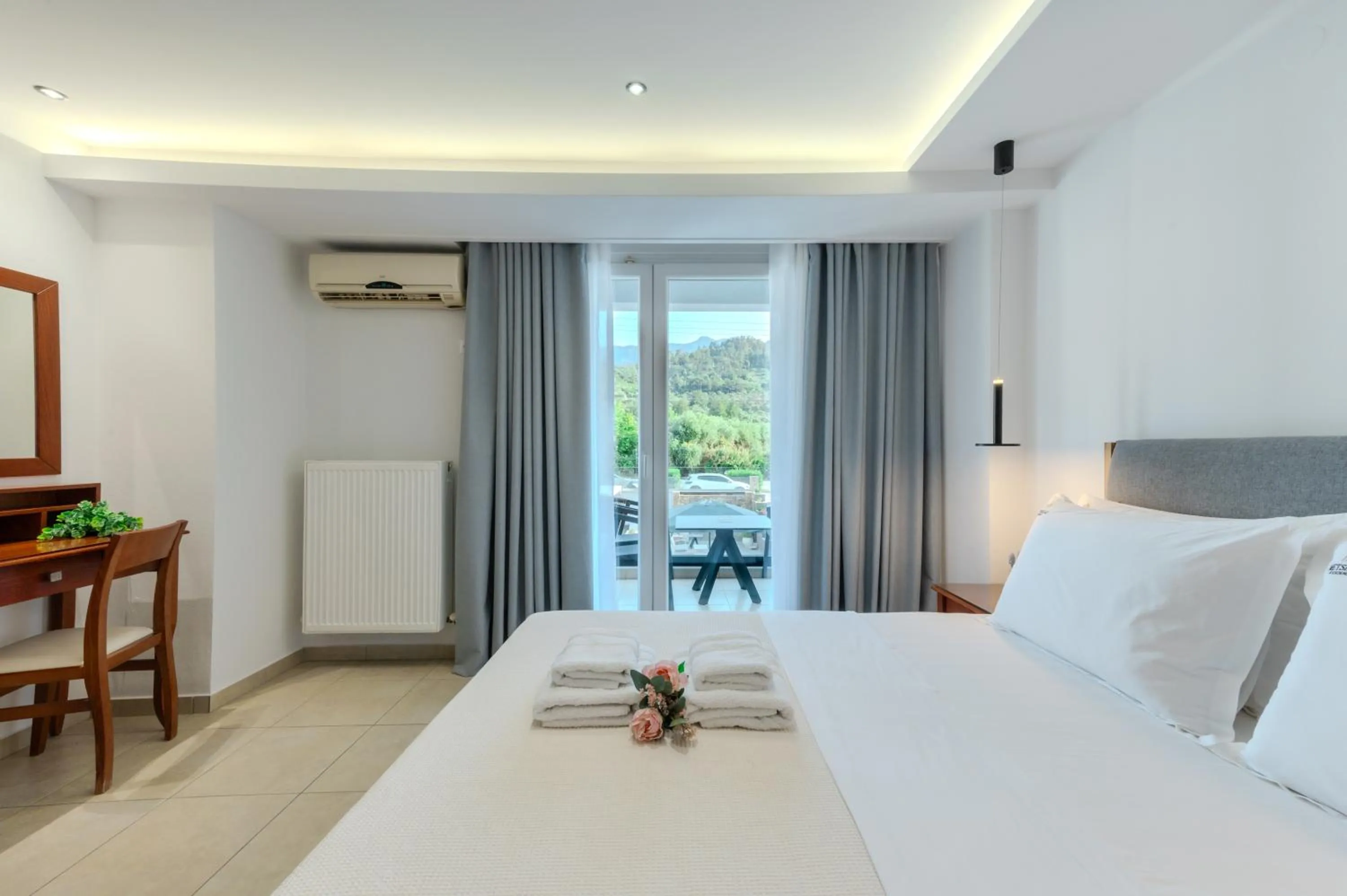 Bed in Metsikas Residence