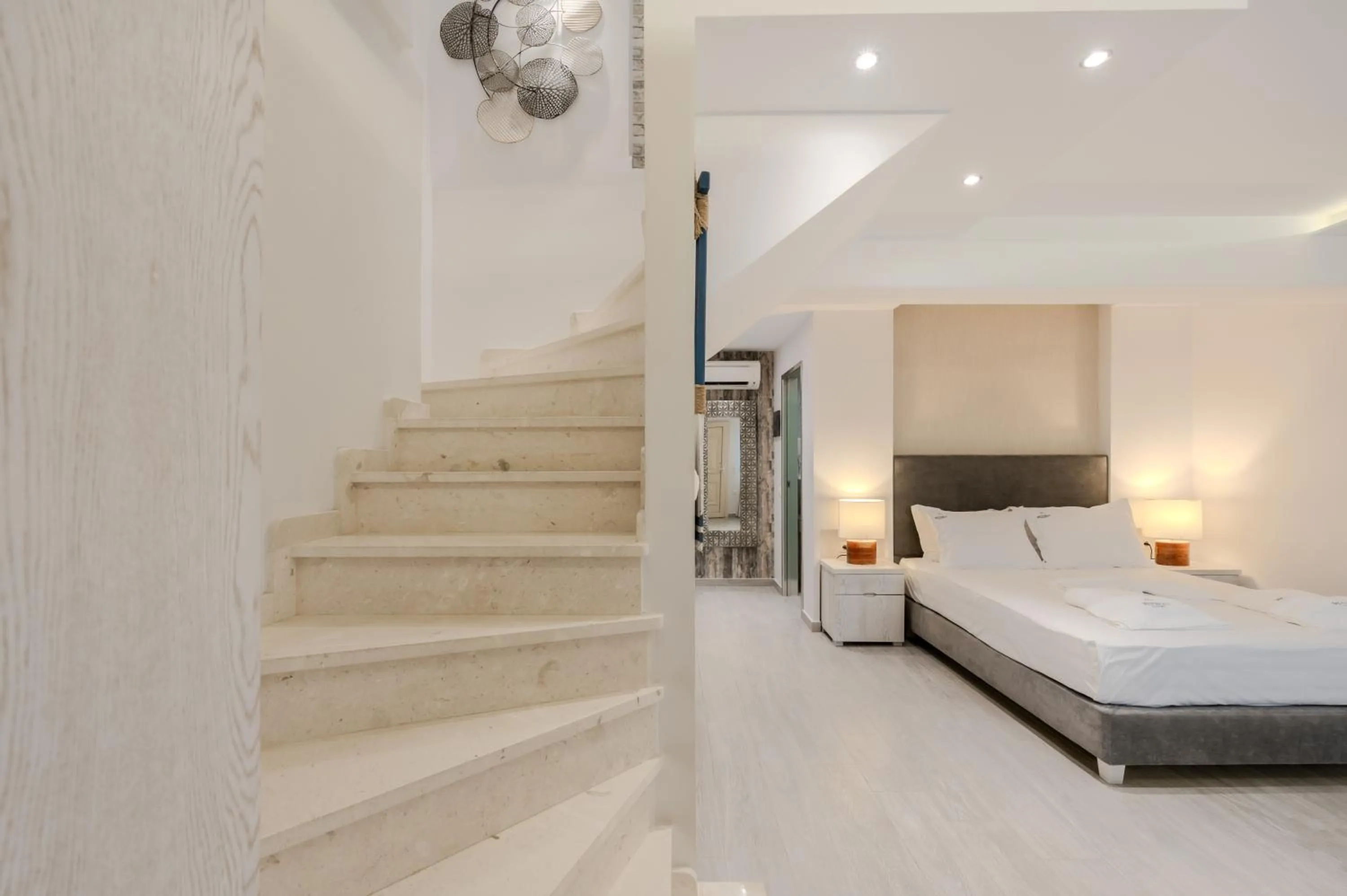 Bed in Metsikas Residence