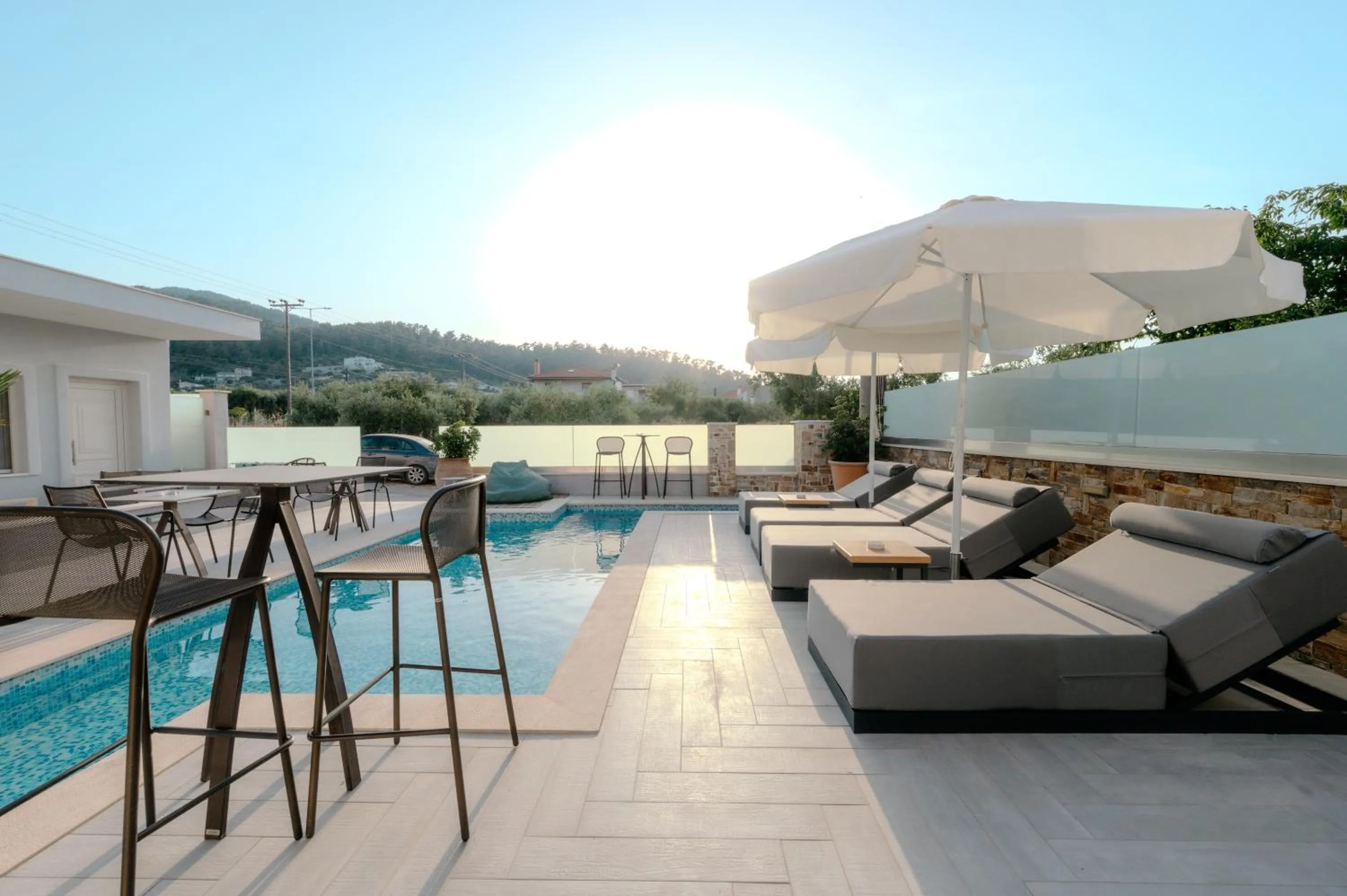 Patio in Metsikas Residence