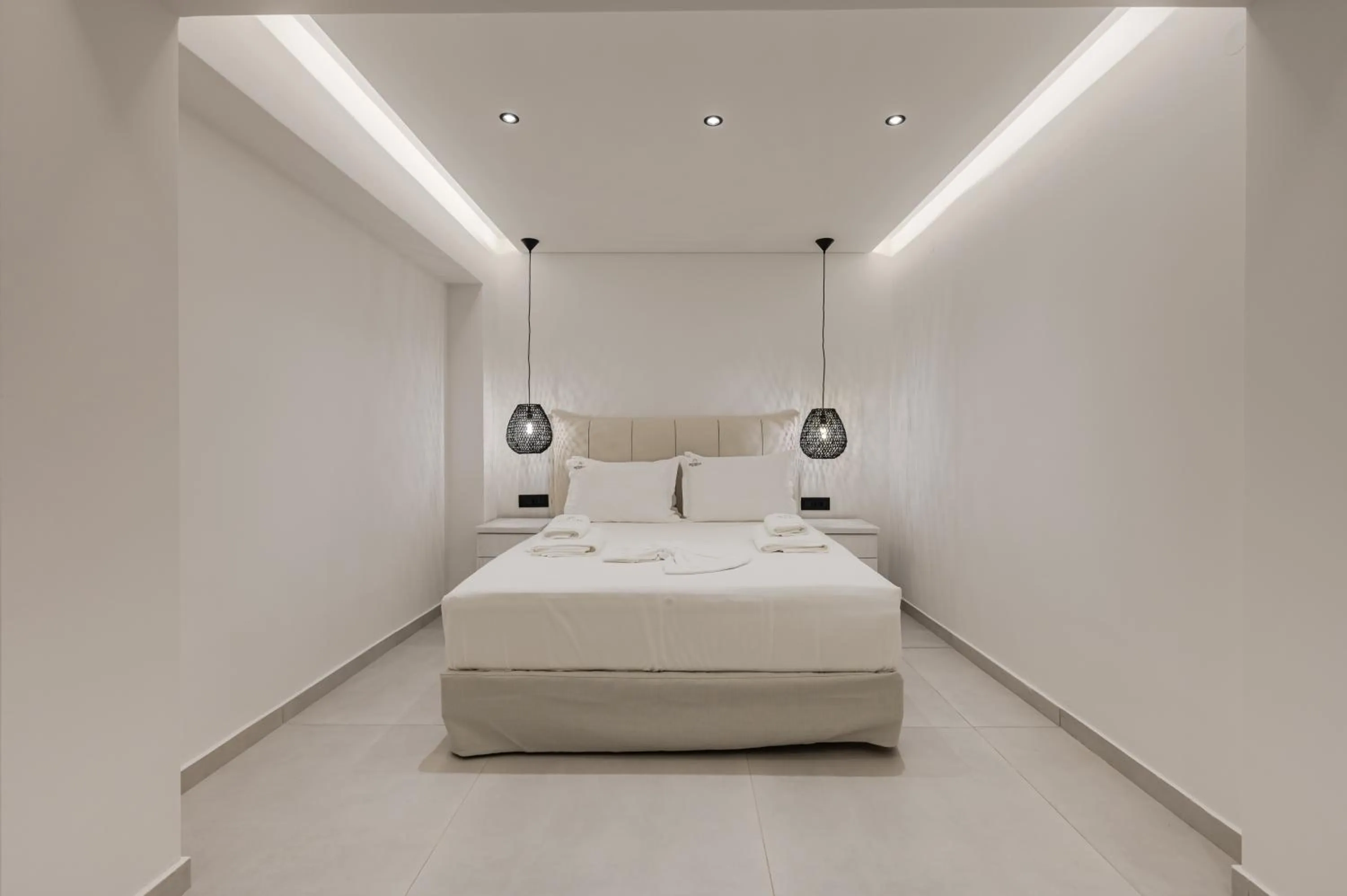 Bed in Metsikas Residence