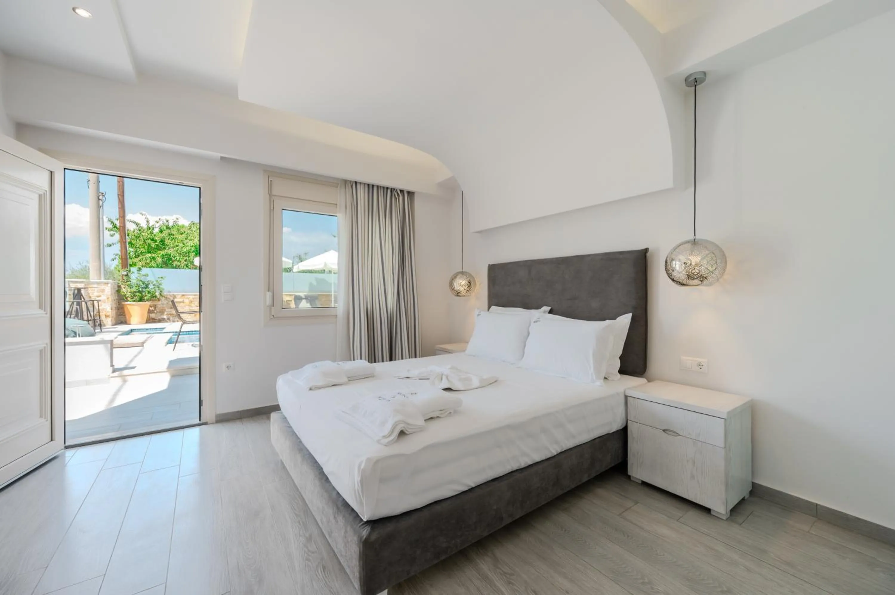 Bed in Metsikas Residence