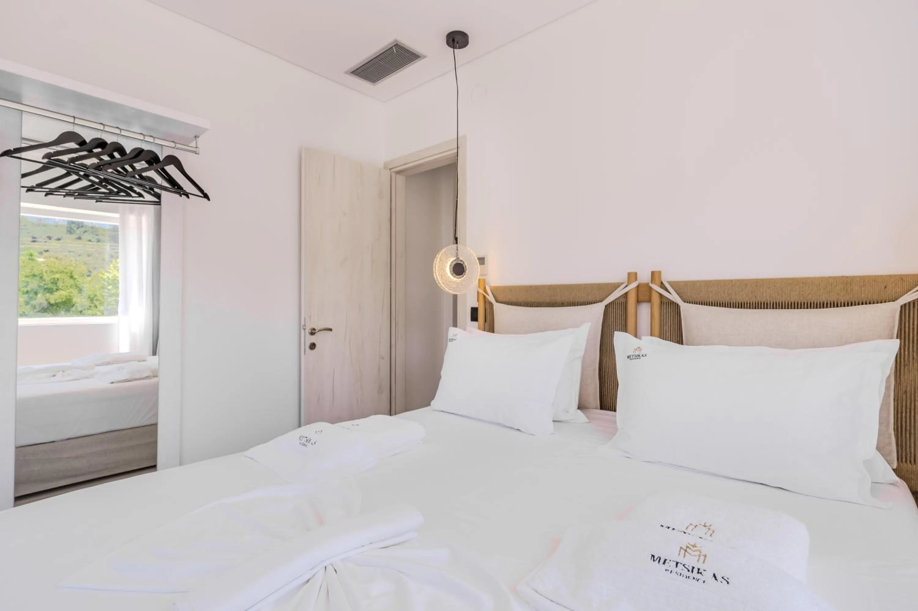 Bed in Metsikas Residence