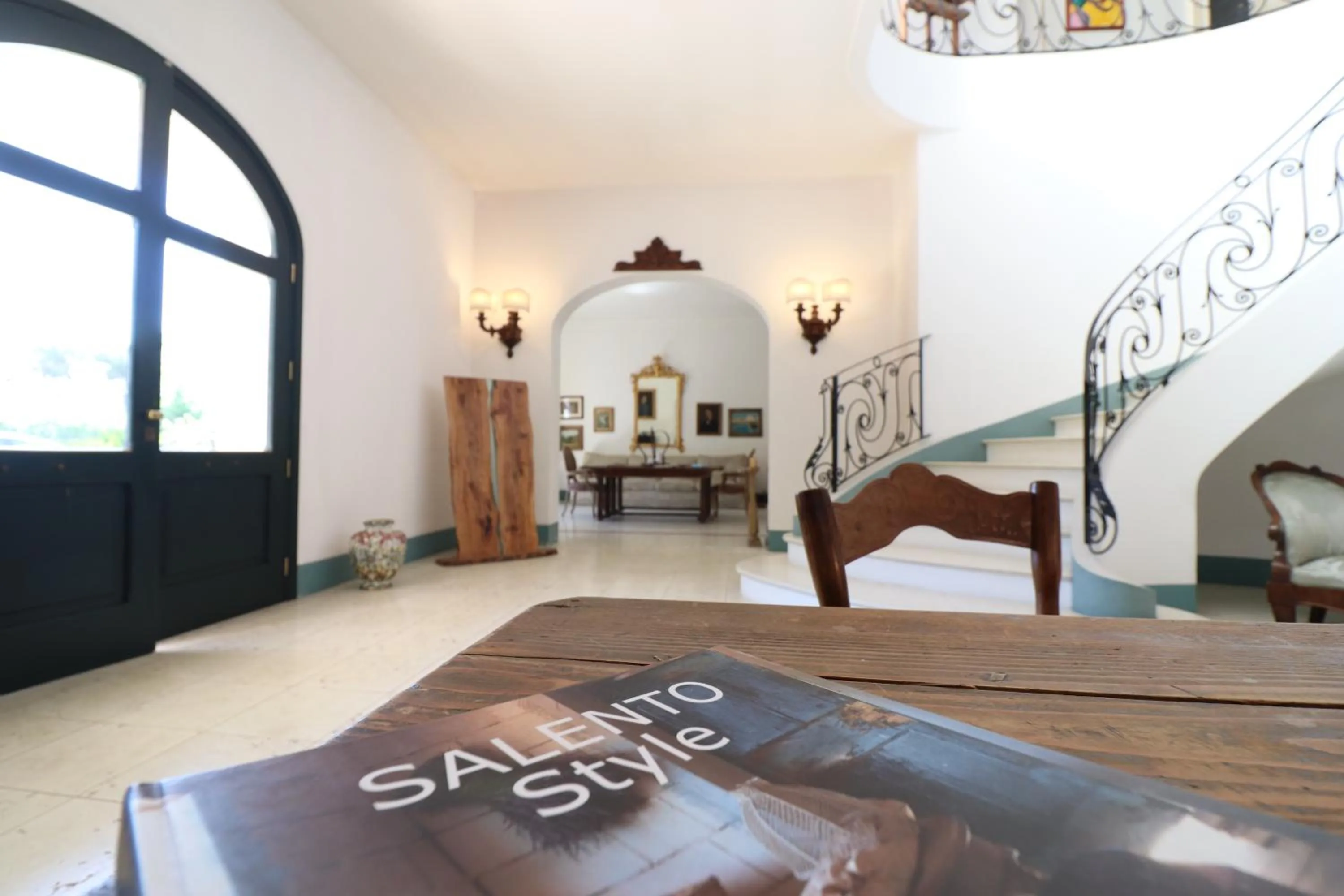 Lobby or reception in Relais Delle Rose