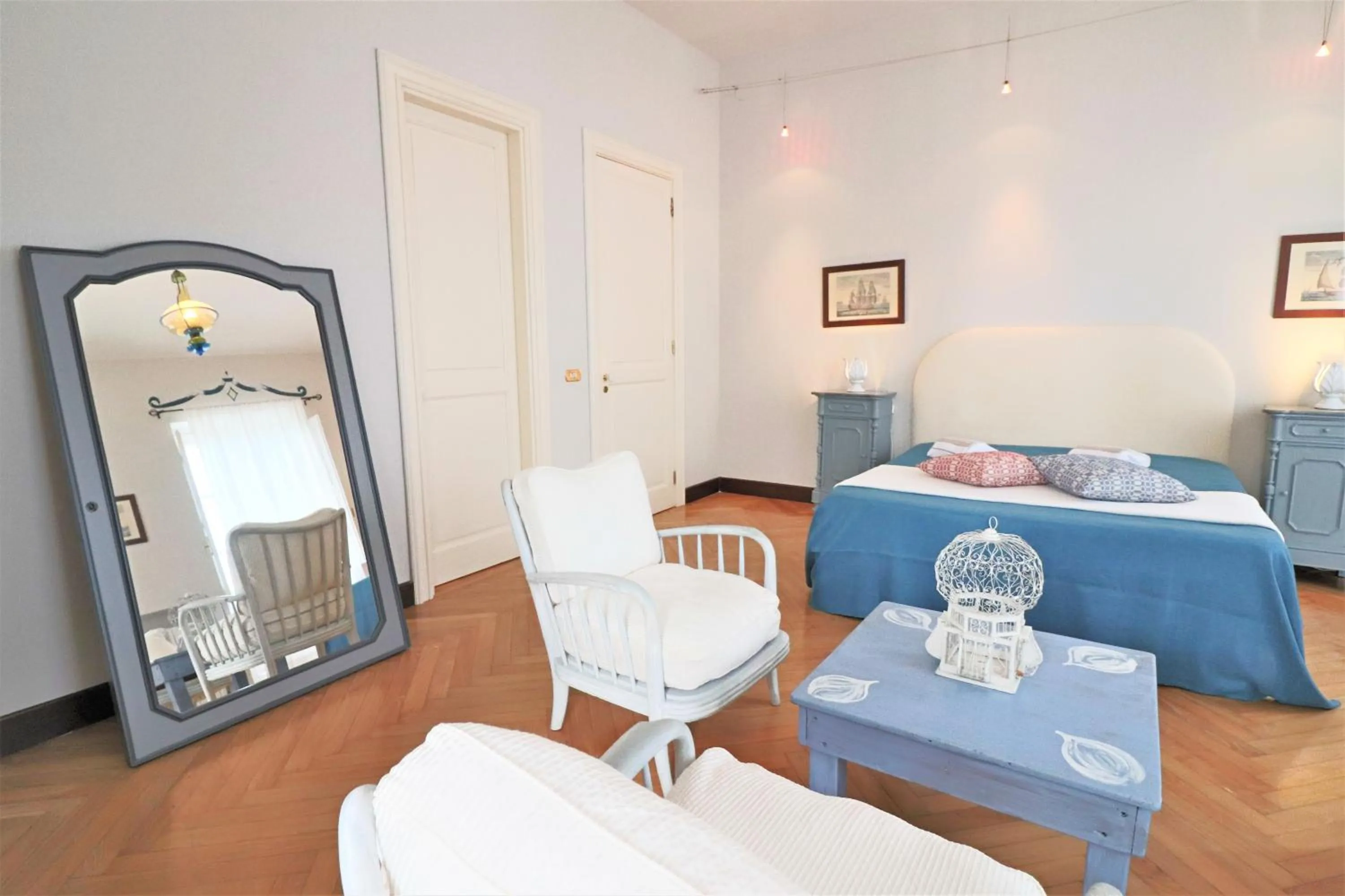 Living room, Bed in Relais Delle Rose