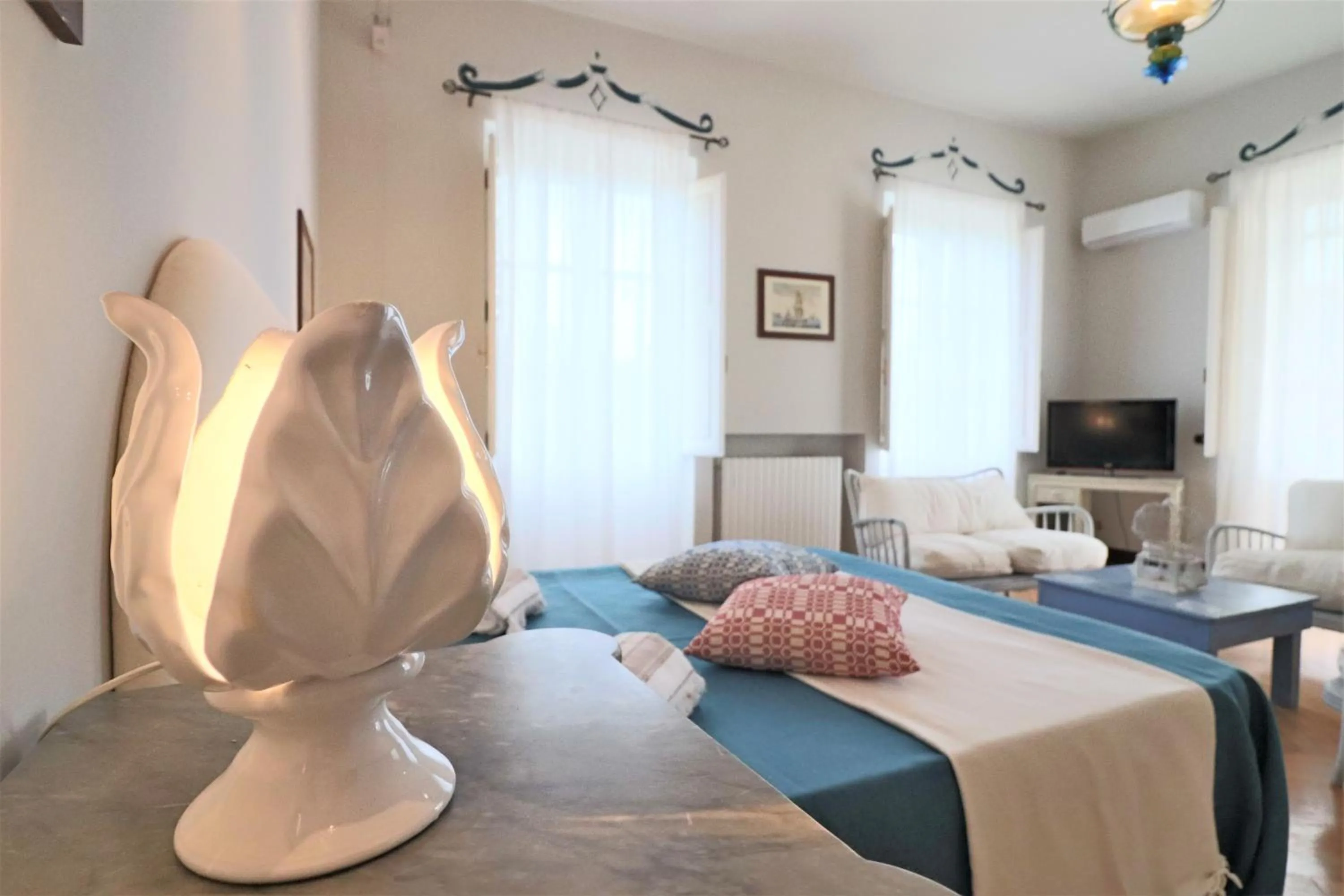 Bed in Relais Delle Rose