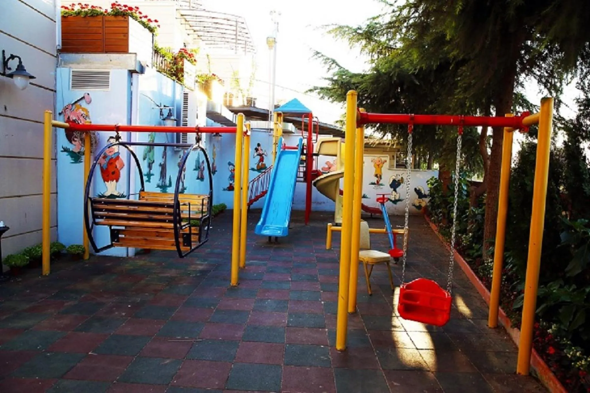 Children play ground in Elegance Resort Hotel & SPA Wellness-Aqua