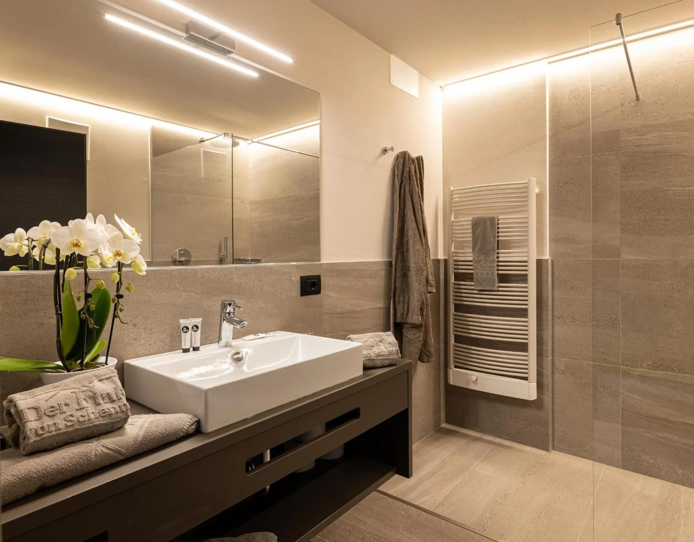 Shower in Hotel Finkenhof - Feel at home