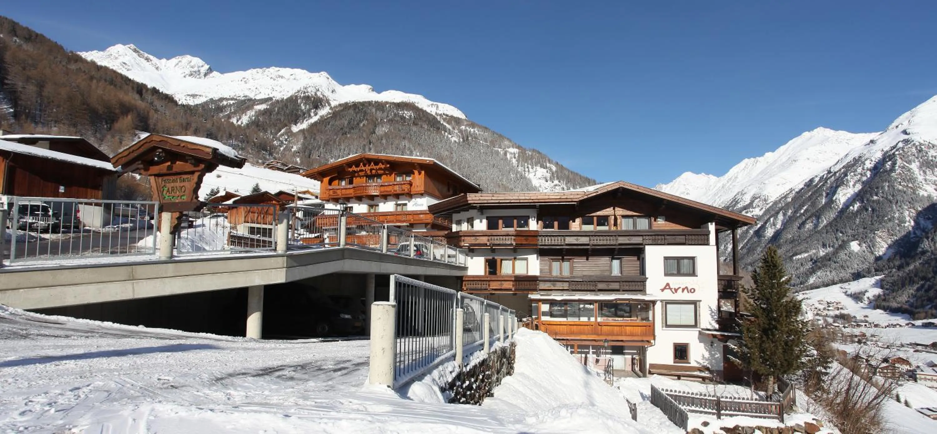 Property building in Apart Hotel Arno