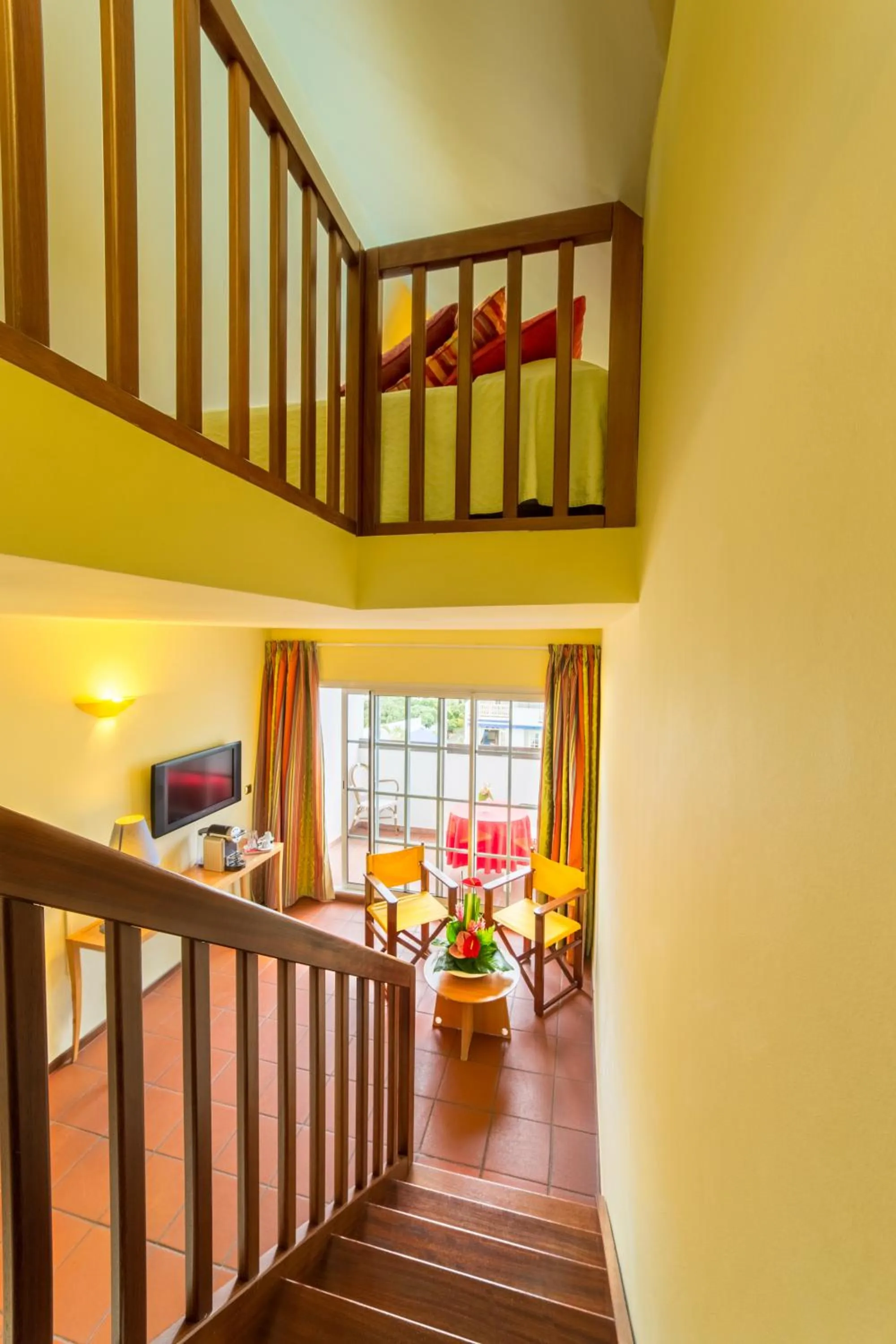 Bed in Le Nautile Beachfront