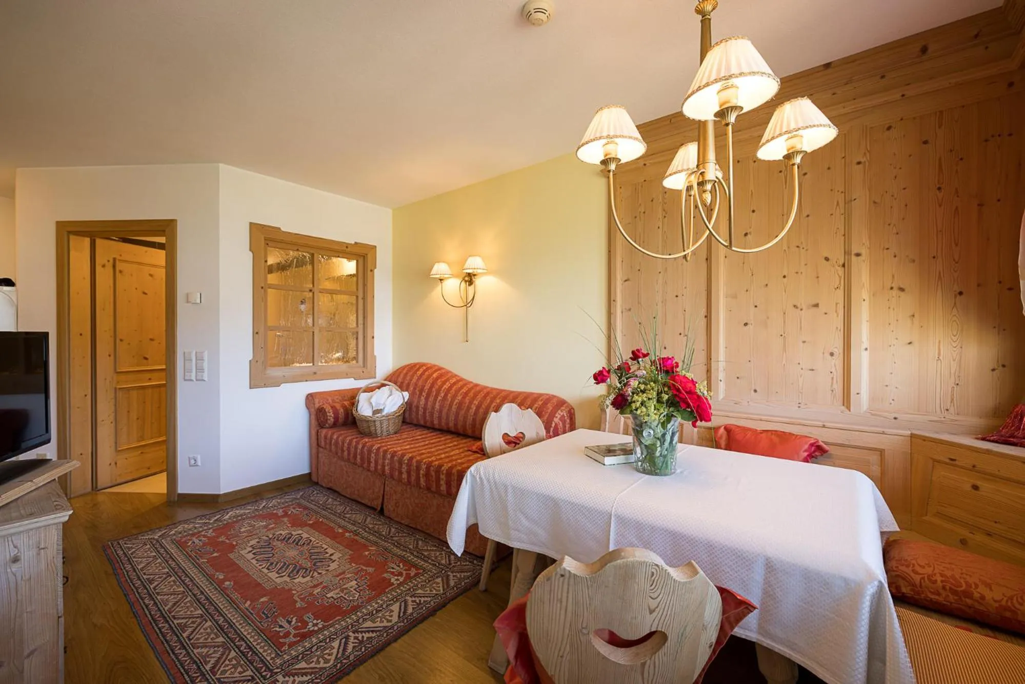 Living room in Hotel Finkennest - Panoramic Garden Resort