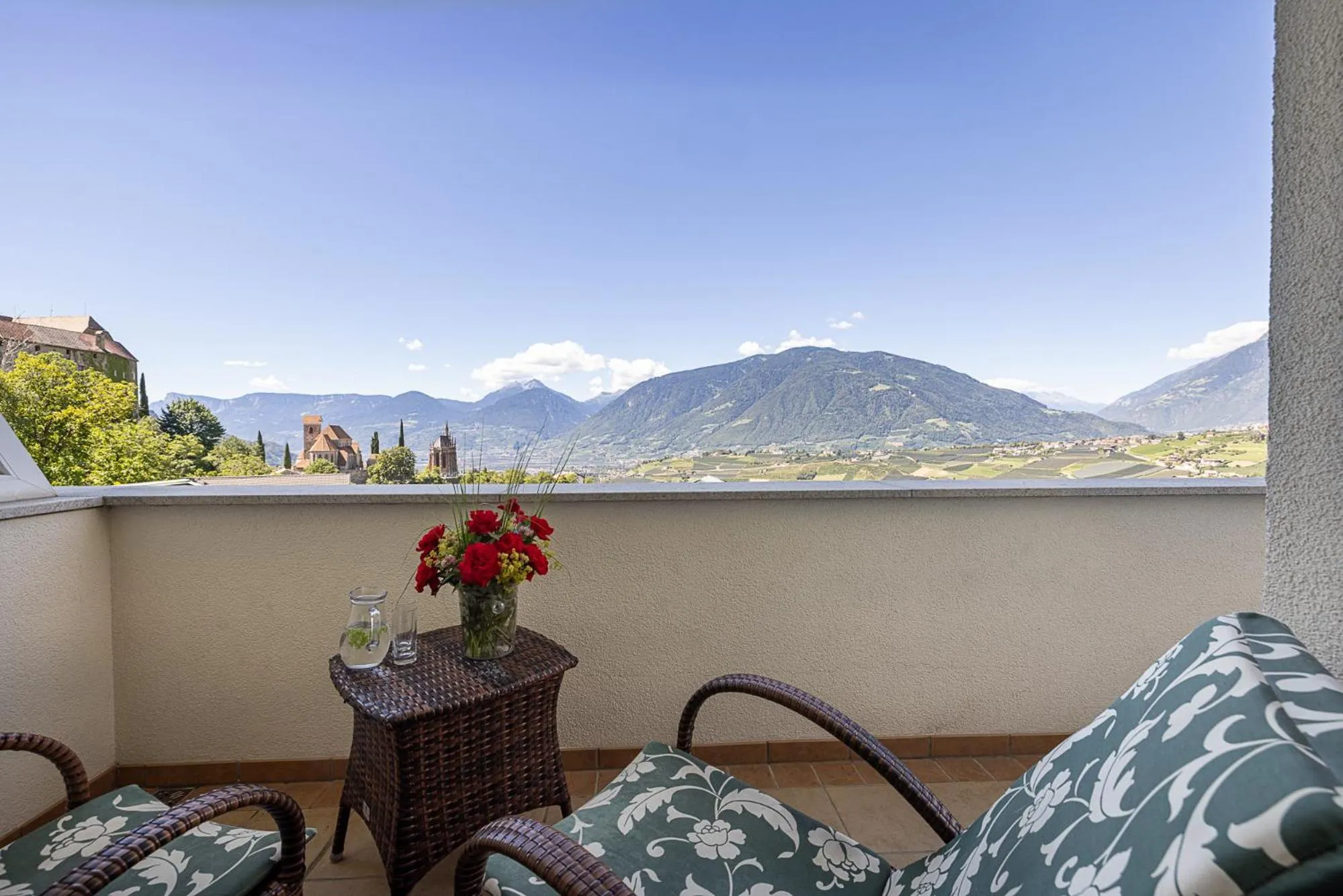 Balcony/Terrace in Hotel Finkennest - Panoramic Garden Resort