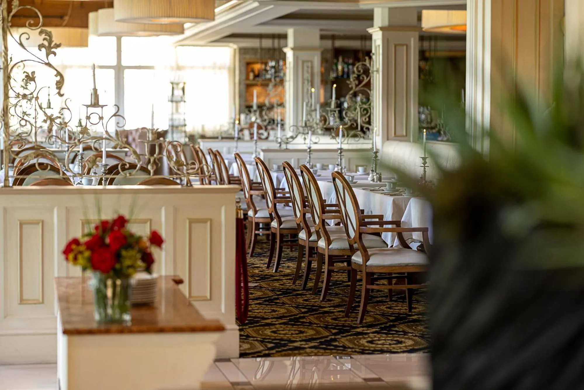 Restaurant/places to eat in Hotel Finkennest - Panoramic Garden Resort