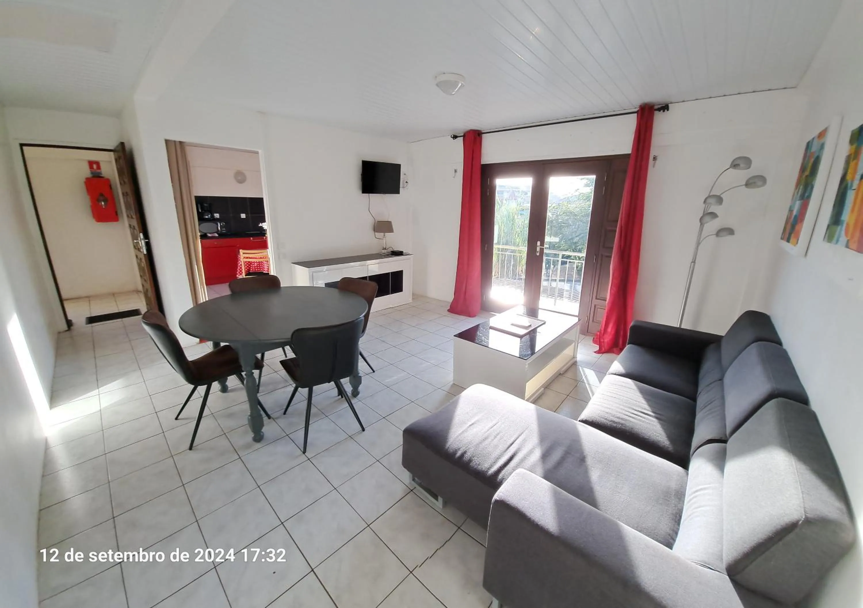 Living room in Au Petit Canal Fleuri