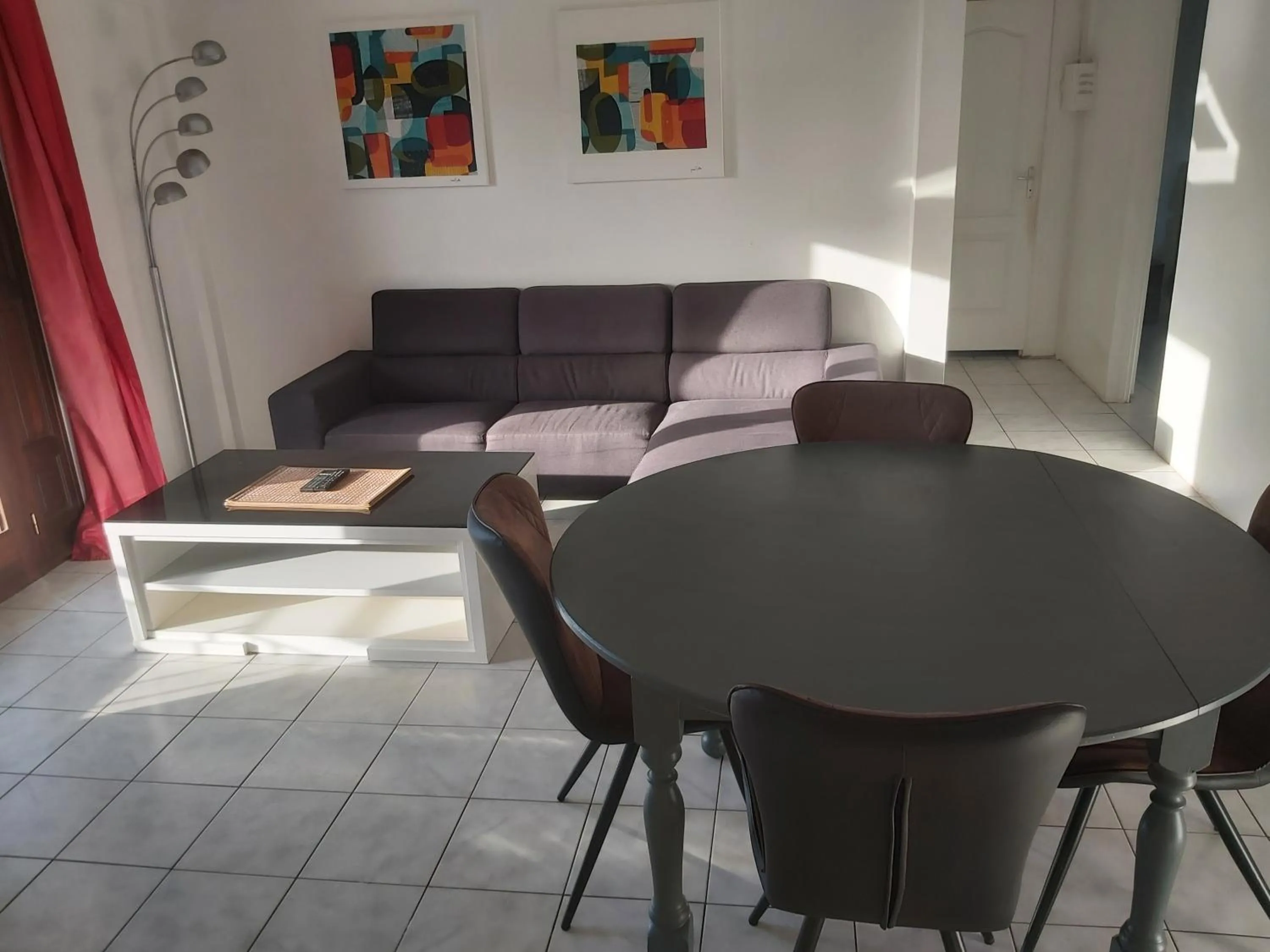 Living room in Au Petit Canal Fleuri