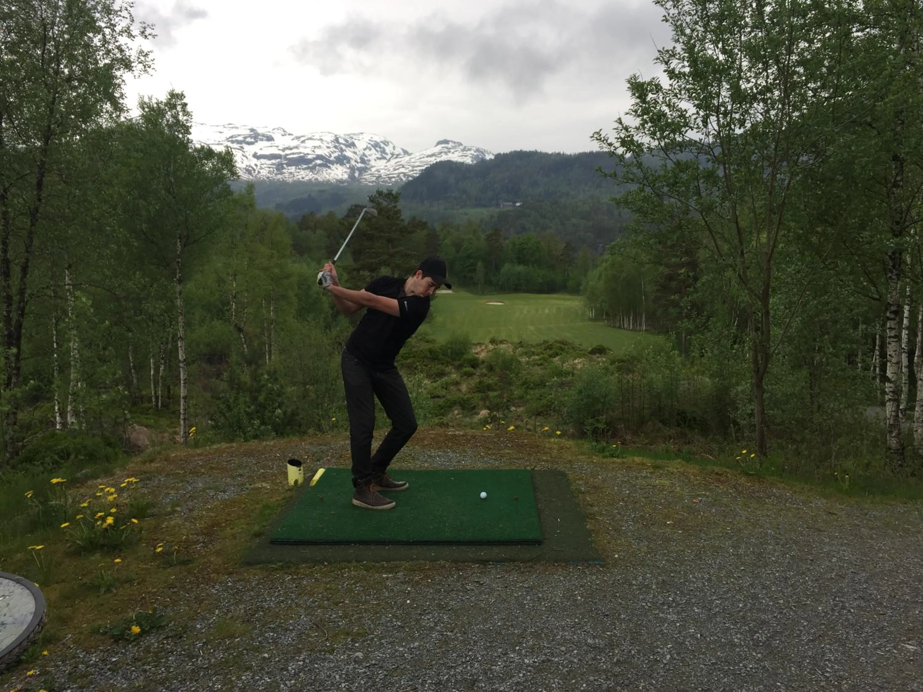 Golfcourse in Sauda Fjordhotell