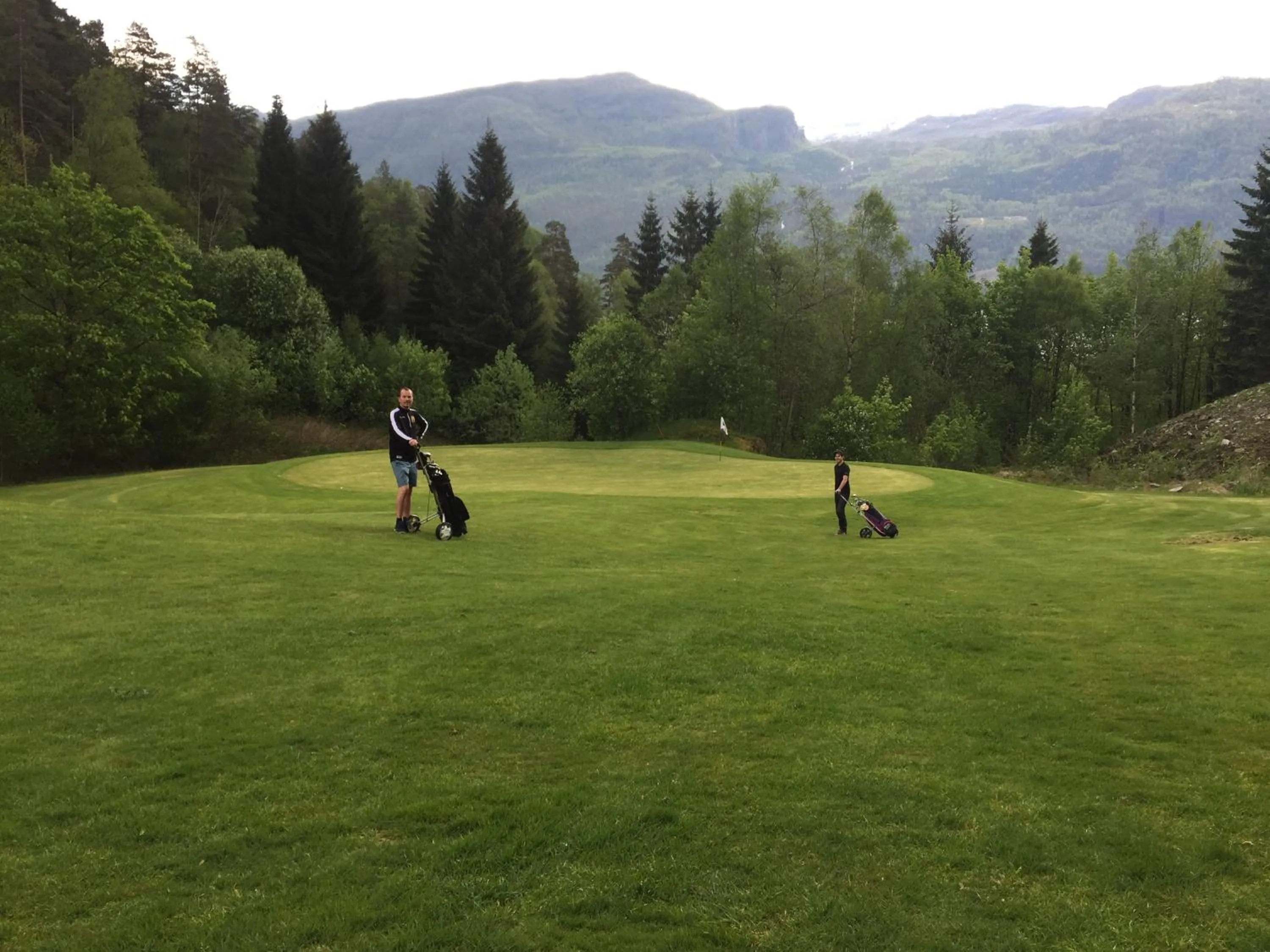 Golfcourse in Sauda Fjordhotell