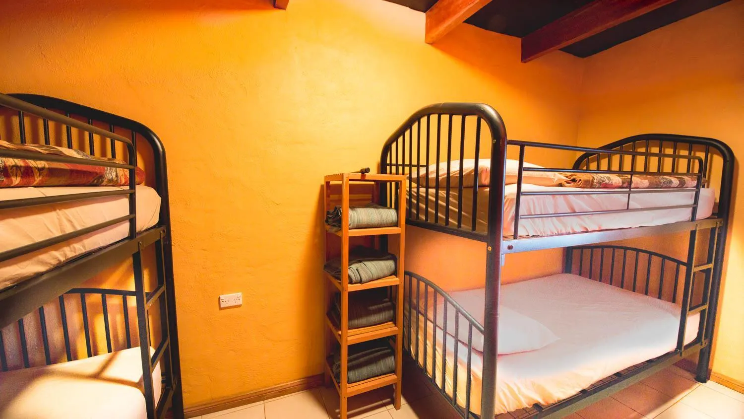 Bed in The Underground Motel