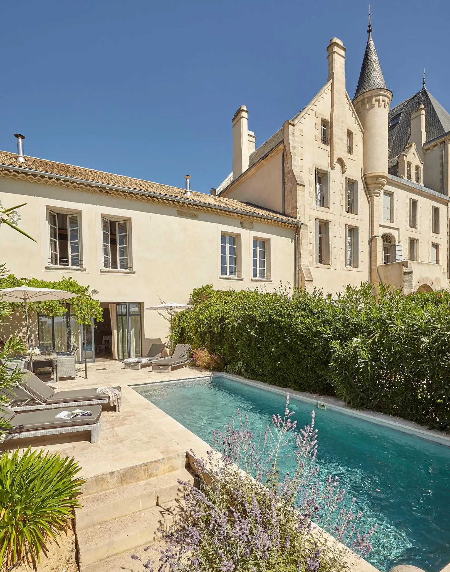 Balcony/Terrace in Château Les Carrasses