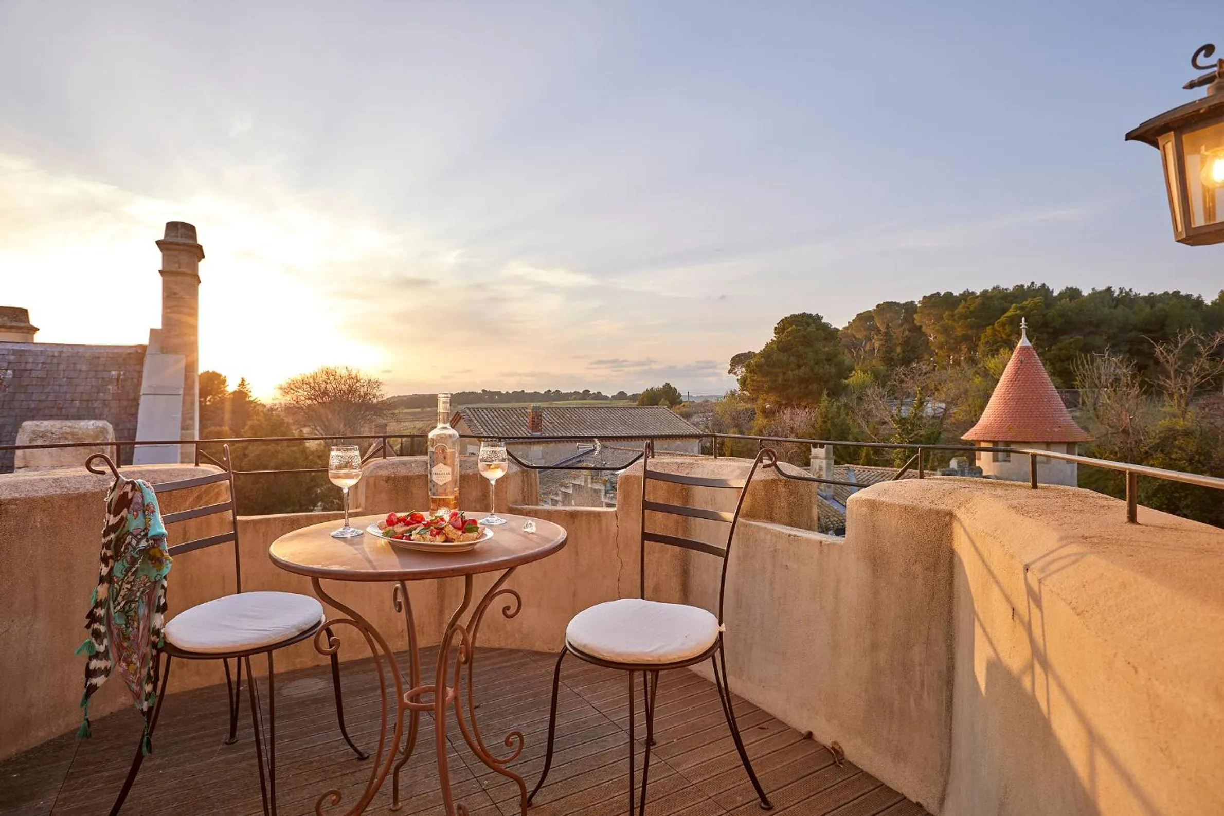 Balcony/Terrace in Château Les Carrasses