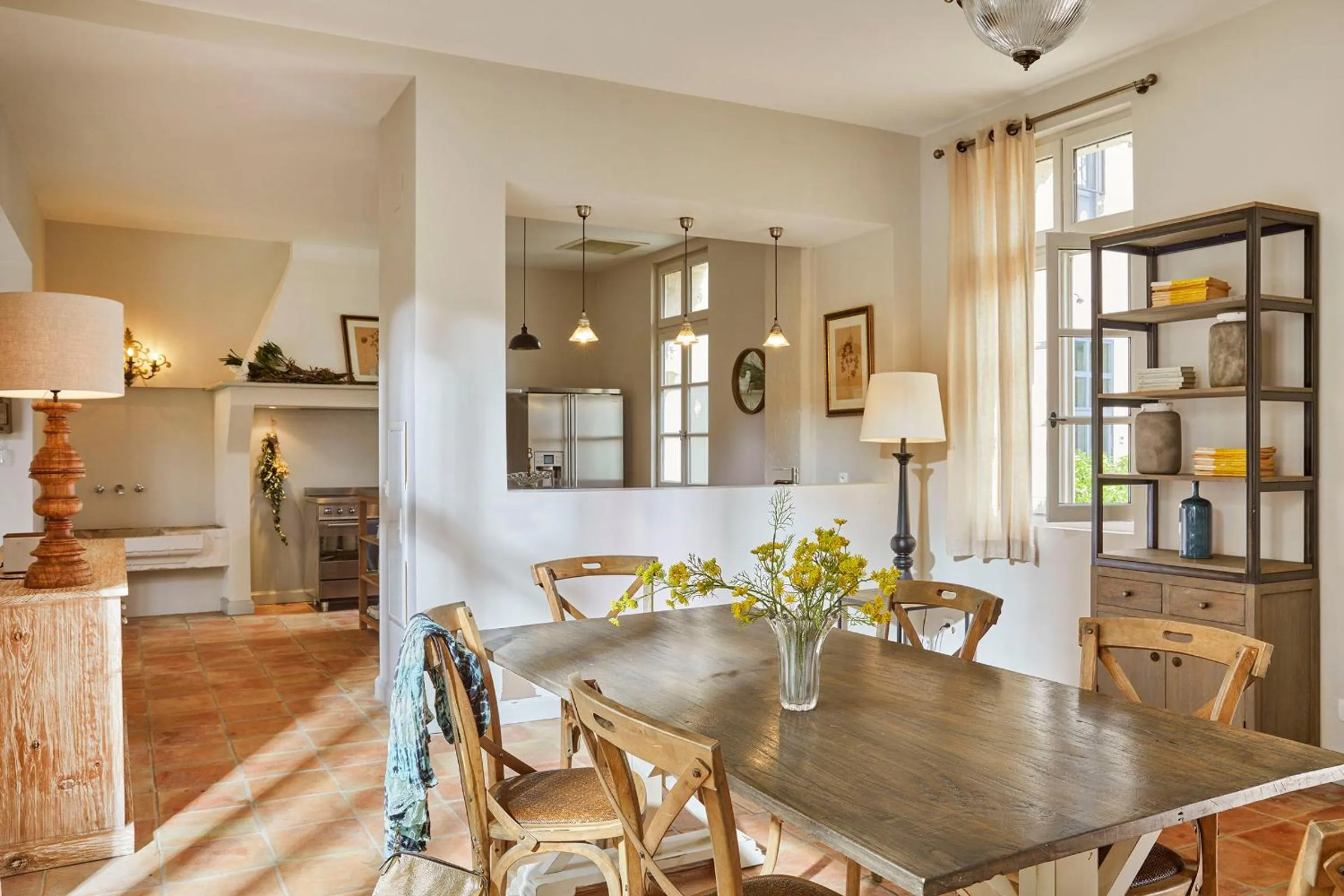 Dining area in Château Les Carrasses