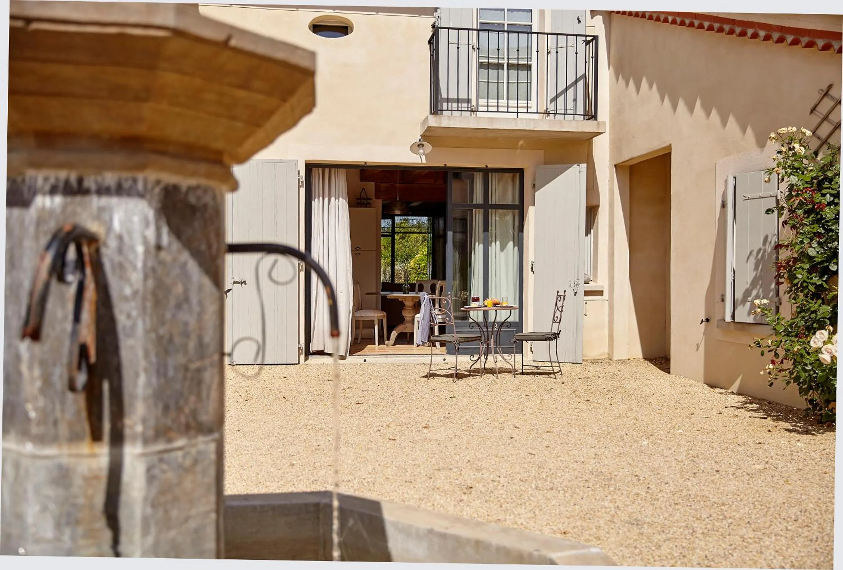 Patio in Château Les Carrasses