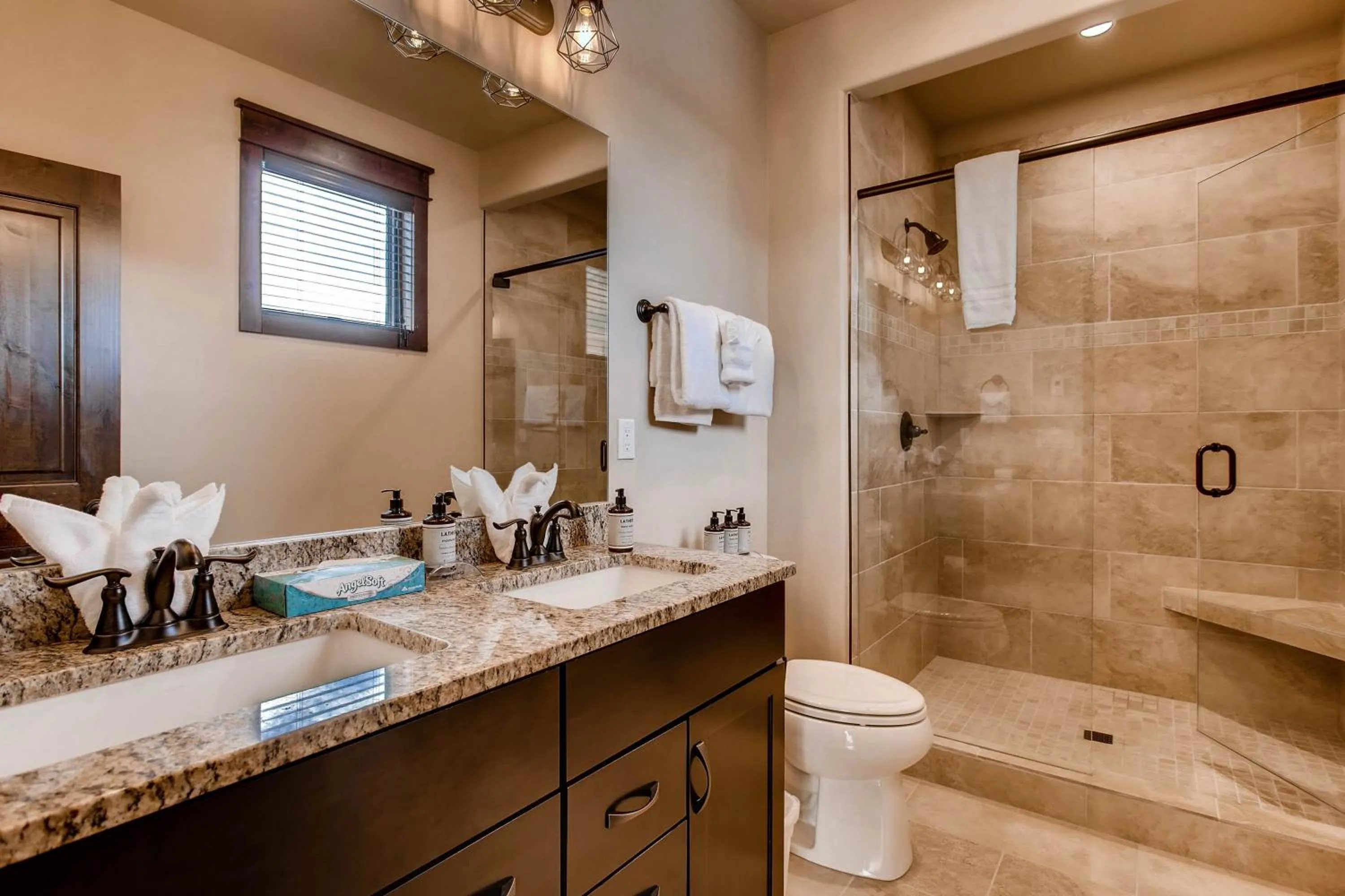 Bathroom in River Run Townhomes by Keystone Resort