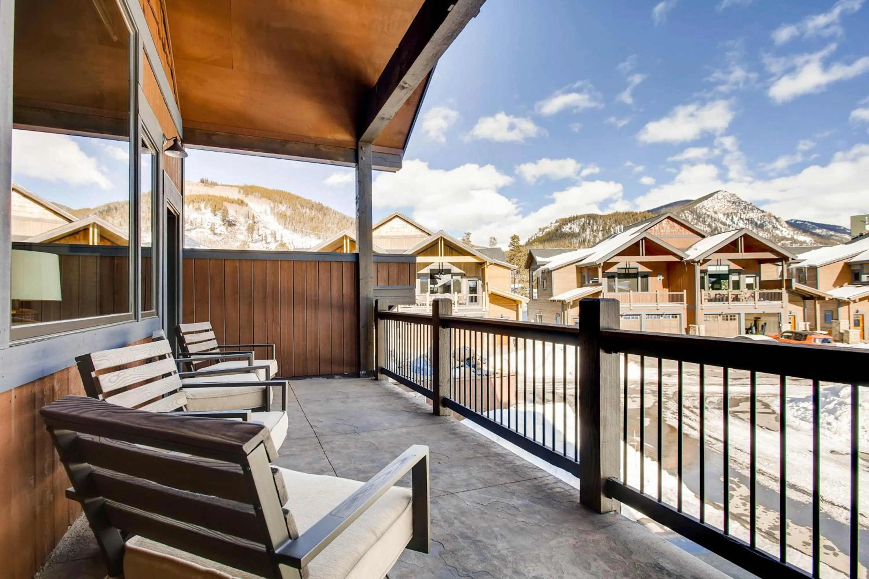 Balcony/Terrace in River Run Townhomes by Keystone Resort