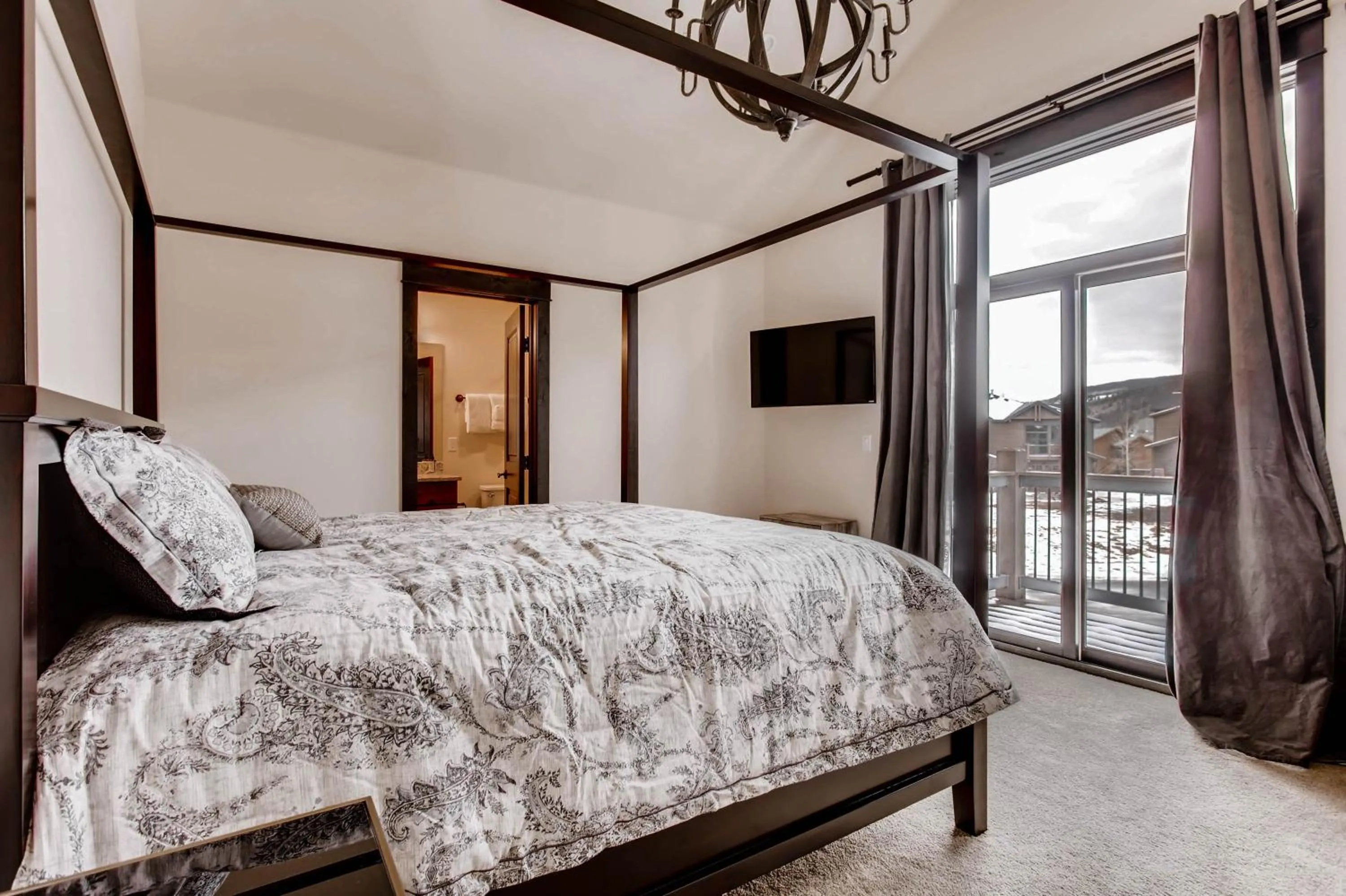 Photo of the whole room, Bed in River Run Townhomes by Keystone Resort