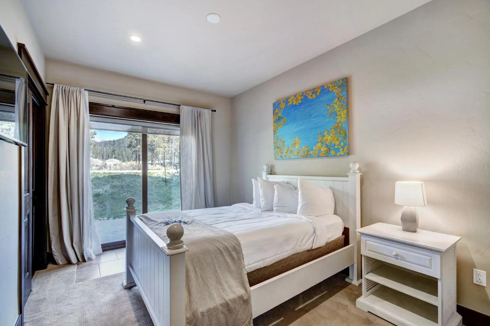 Bedroom, Bed in River Run Townhomes by Keystone Resort