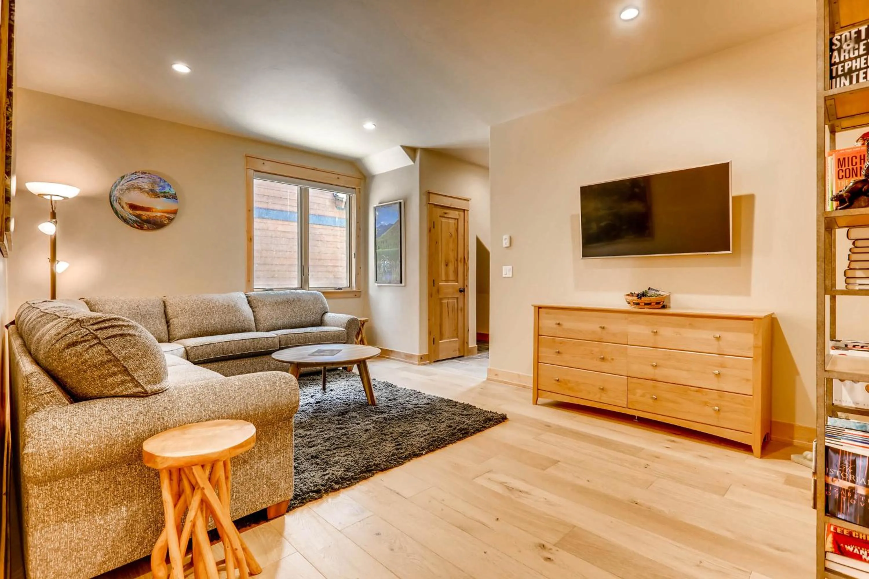 Living room in River Run Townhomes by Keystone Resort
