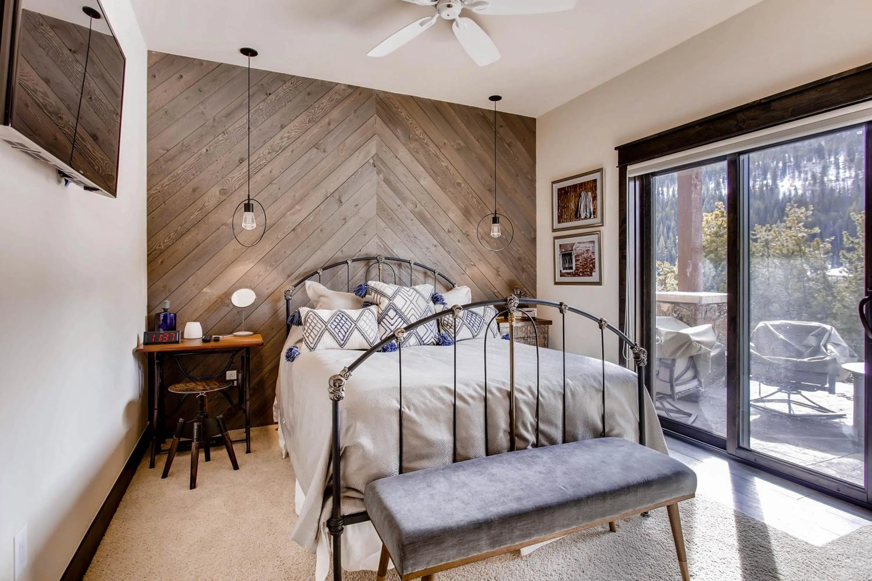 Bedroom in River Run Townhomes by Keystone Resort