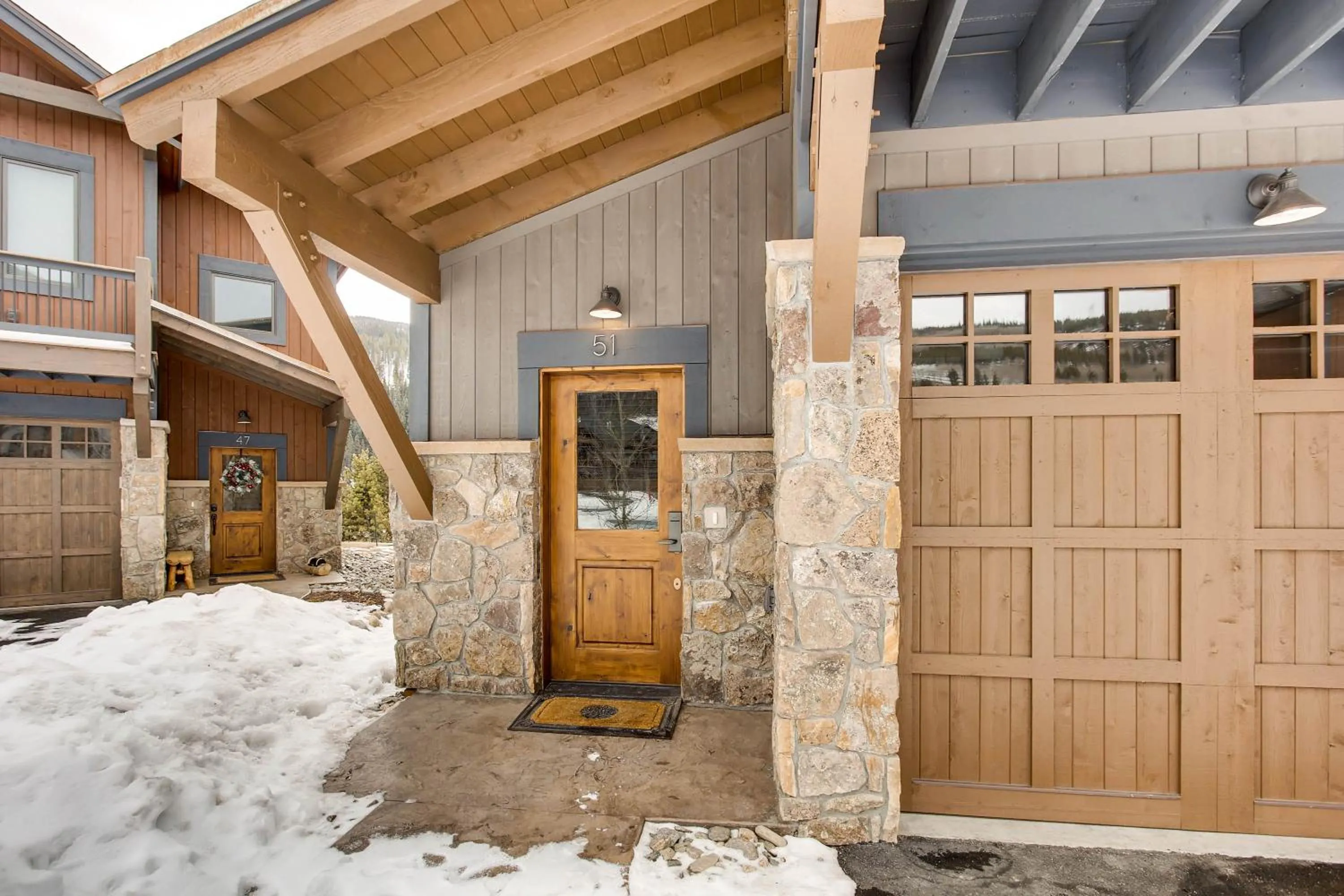 Facade/entrance in River Run Townhomes by Keystone Resort