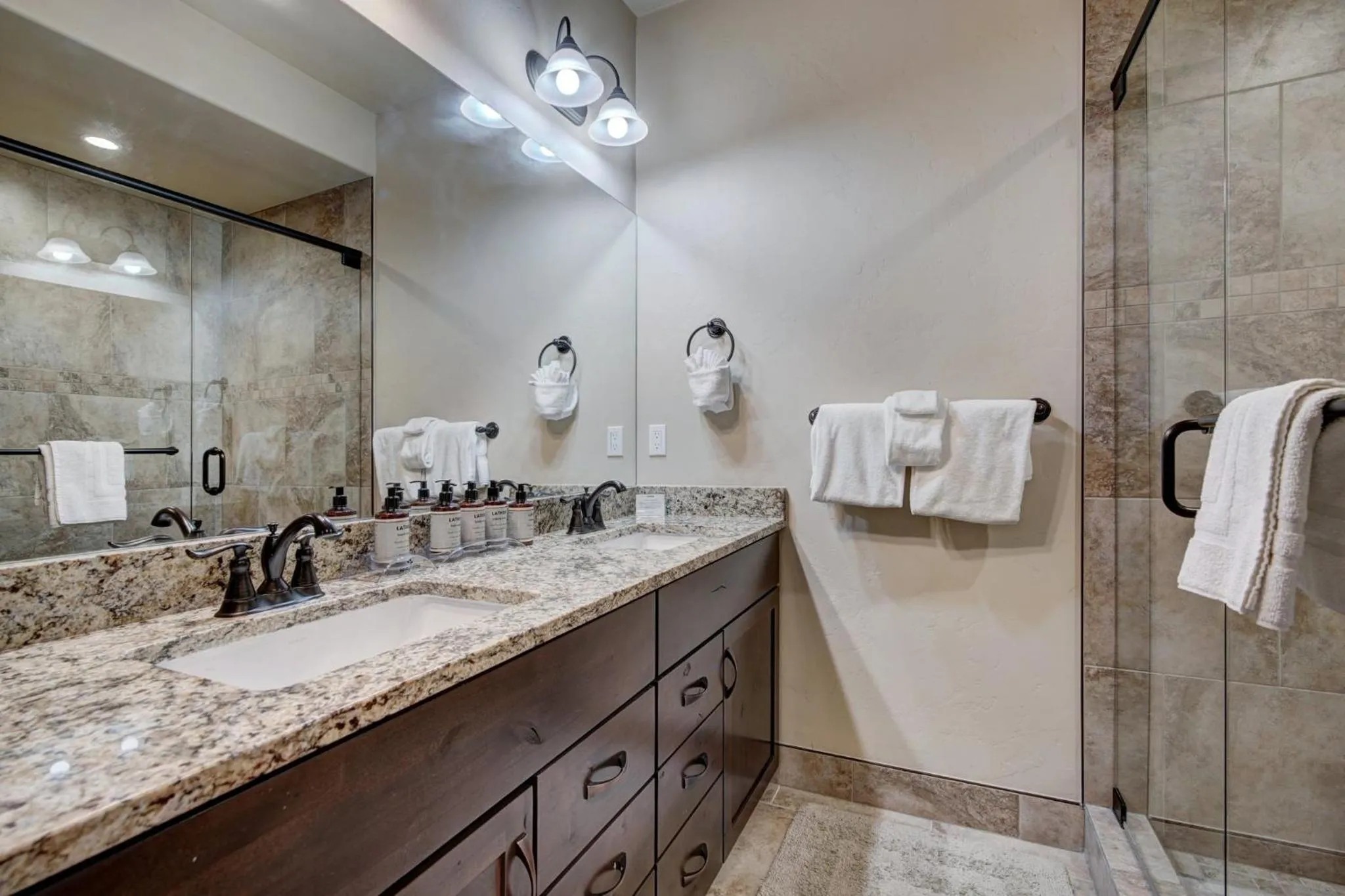 Bathroom in River Run Townhomes by Keystone Resort