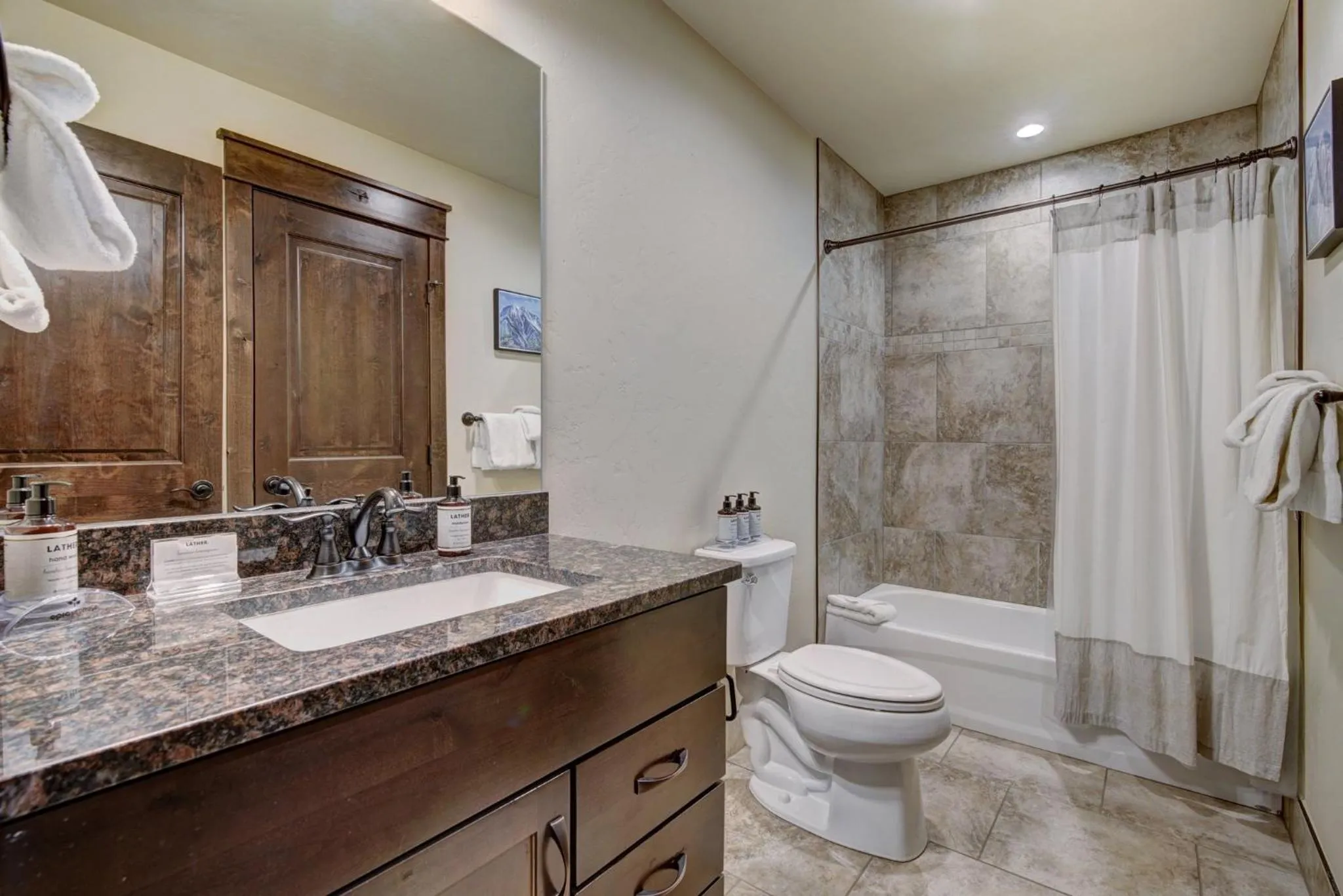 Bathroom in River Run Townhomes by Keystone Resort