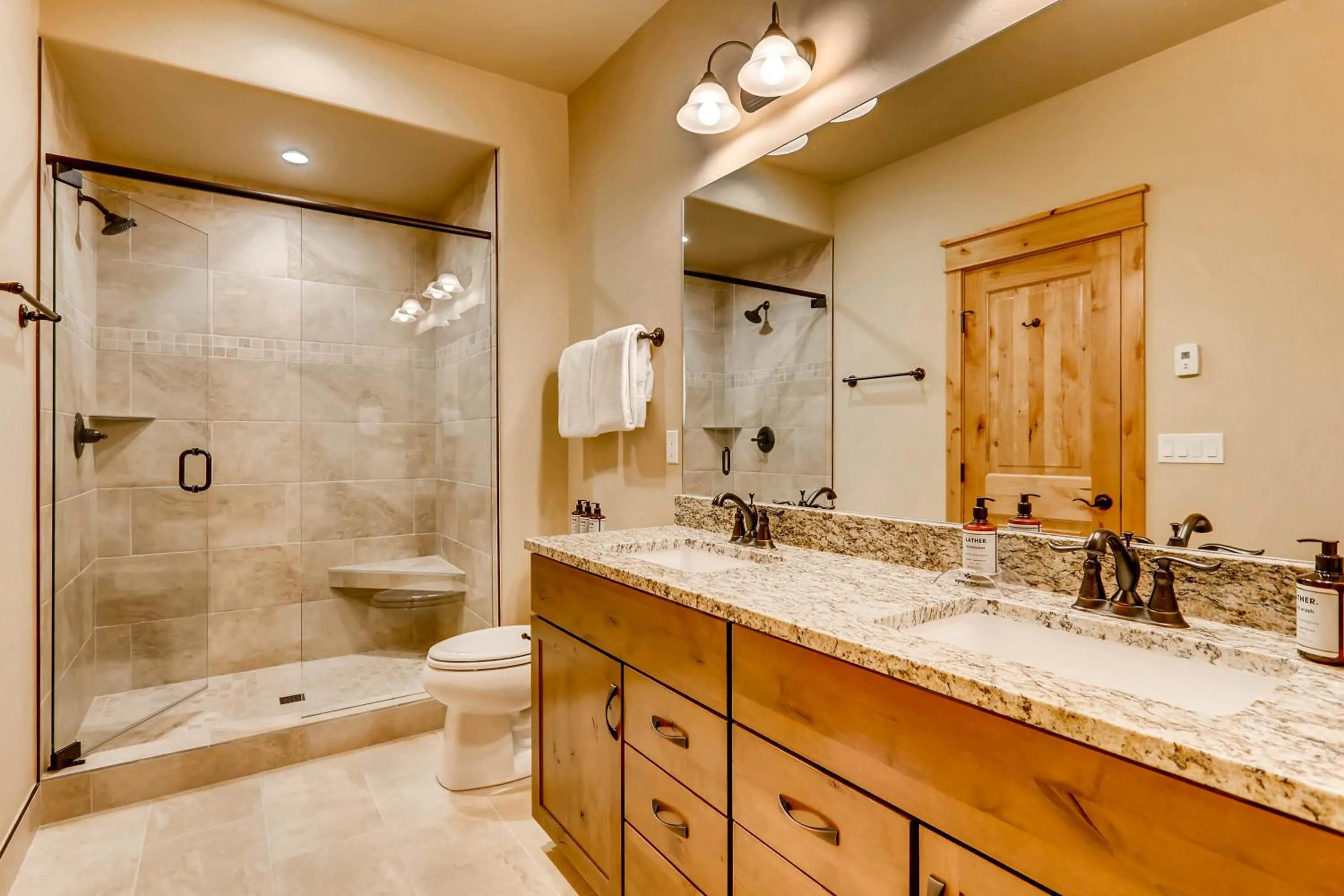 Bathroom in River Run Townhomes by Keystone Resort