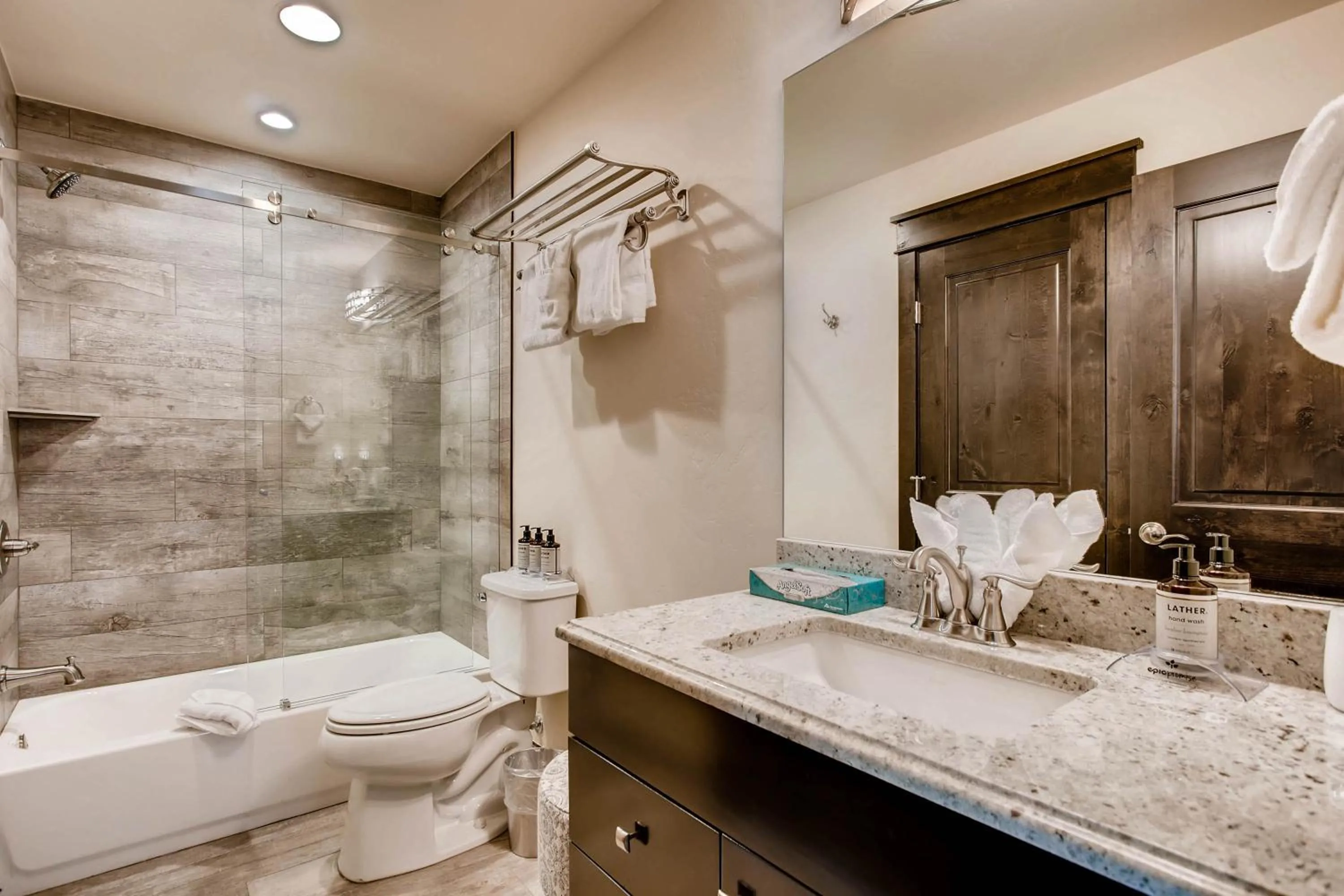 Bathroom in River Run Townhomes by Keystone Resort