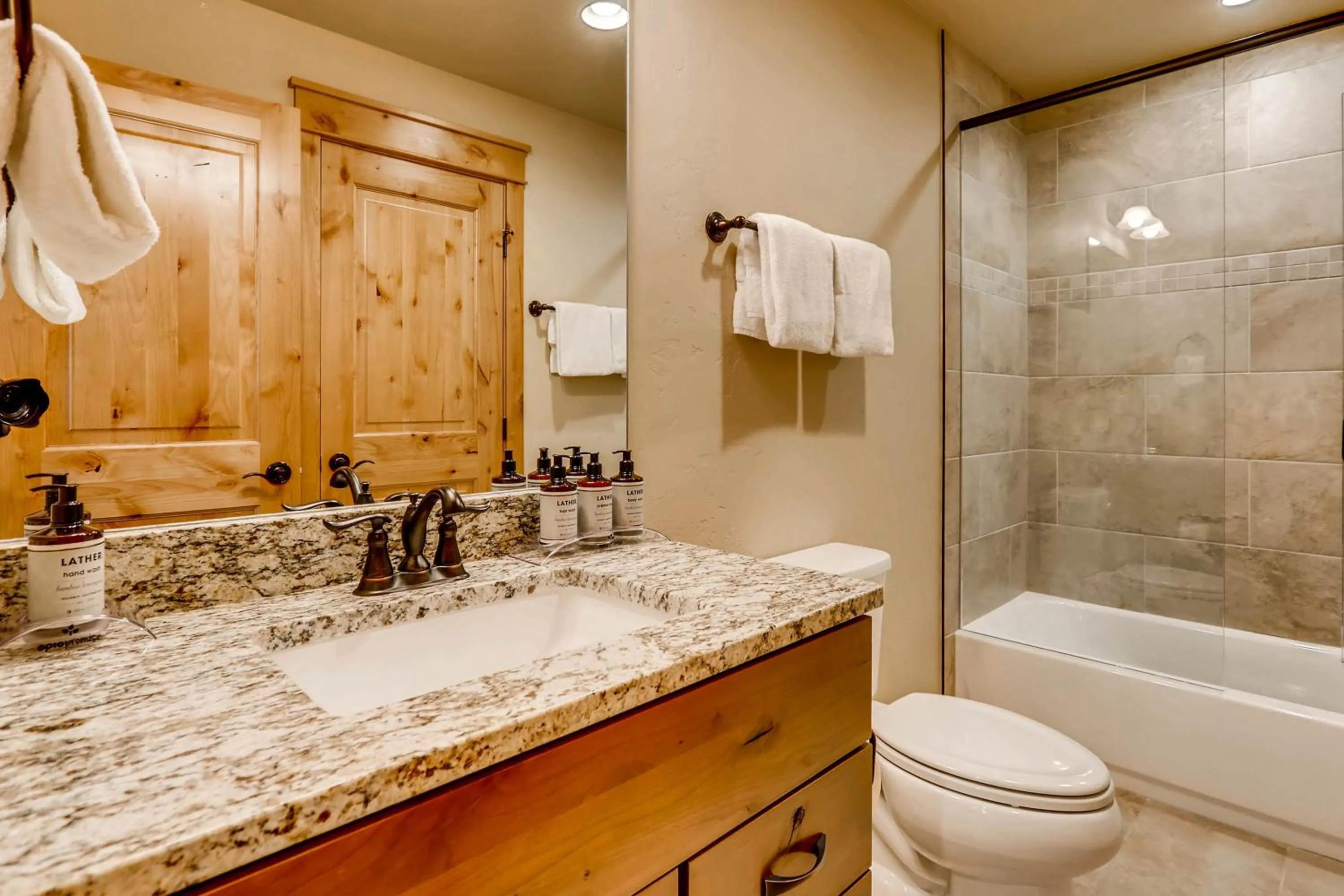Bathroom in River Run Townhomes by Keystone Resort